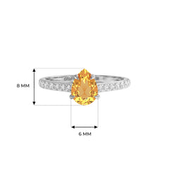 14K White Gold