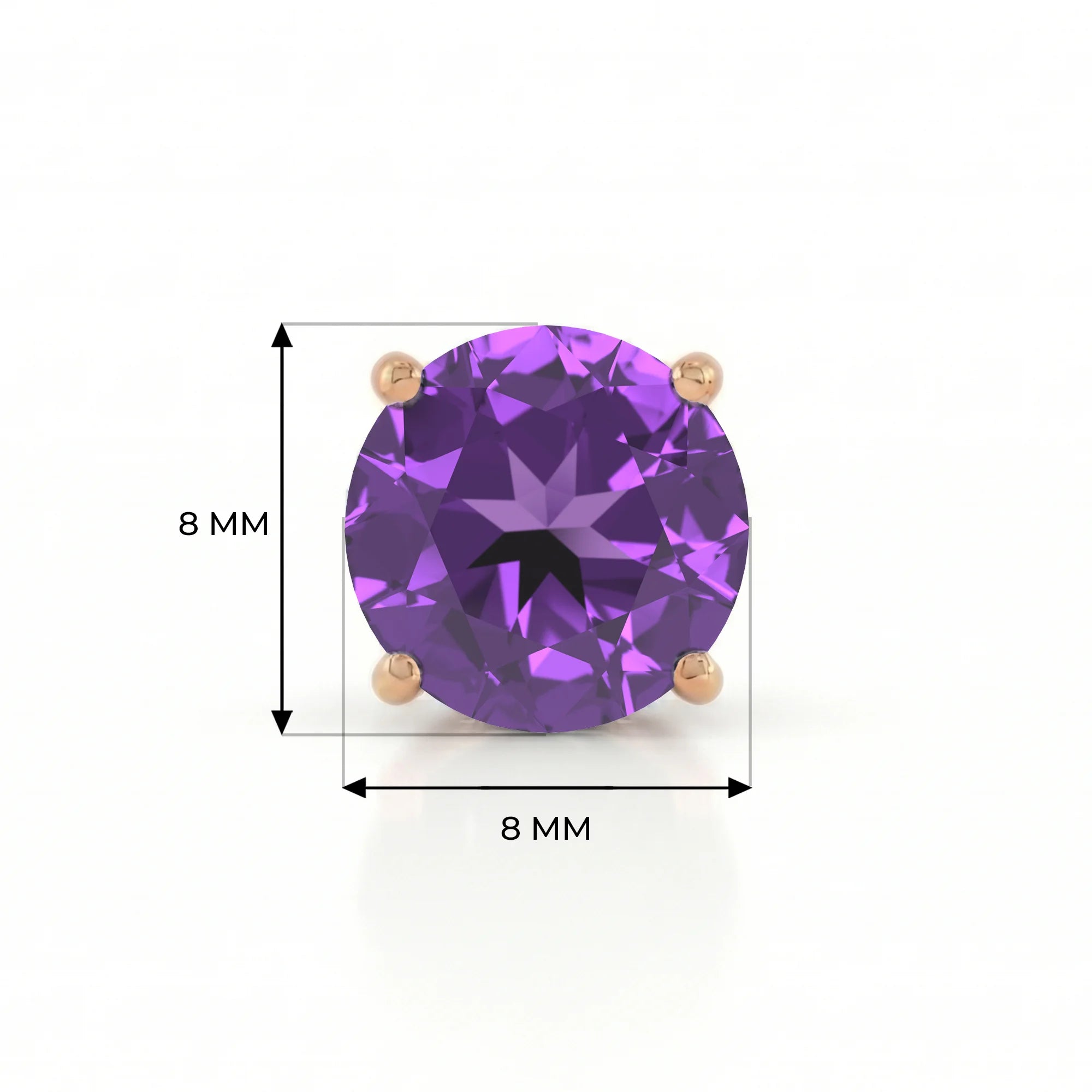 14K Rose Gold