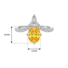 14K White Gold