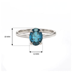 14K White Gold