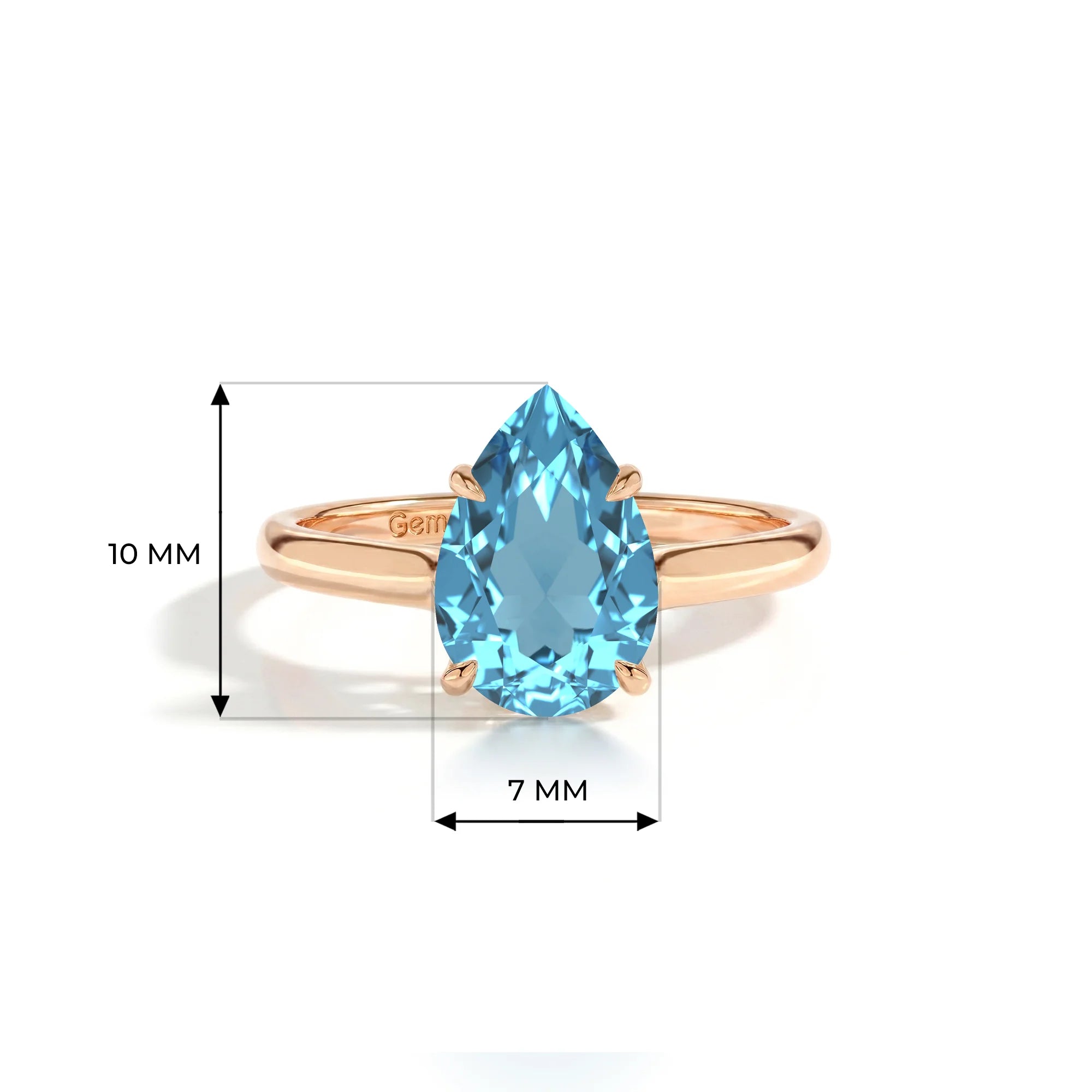 14K Rose Gold