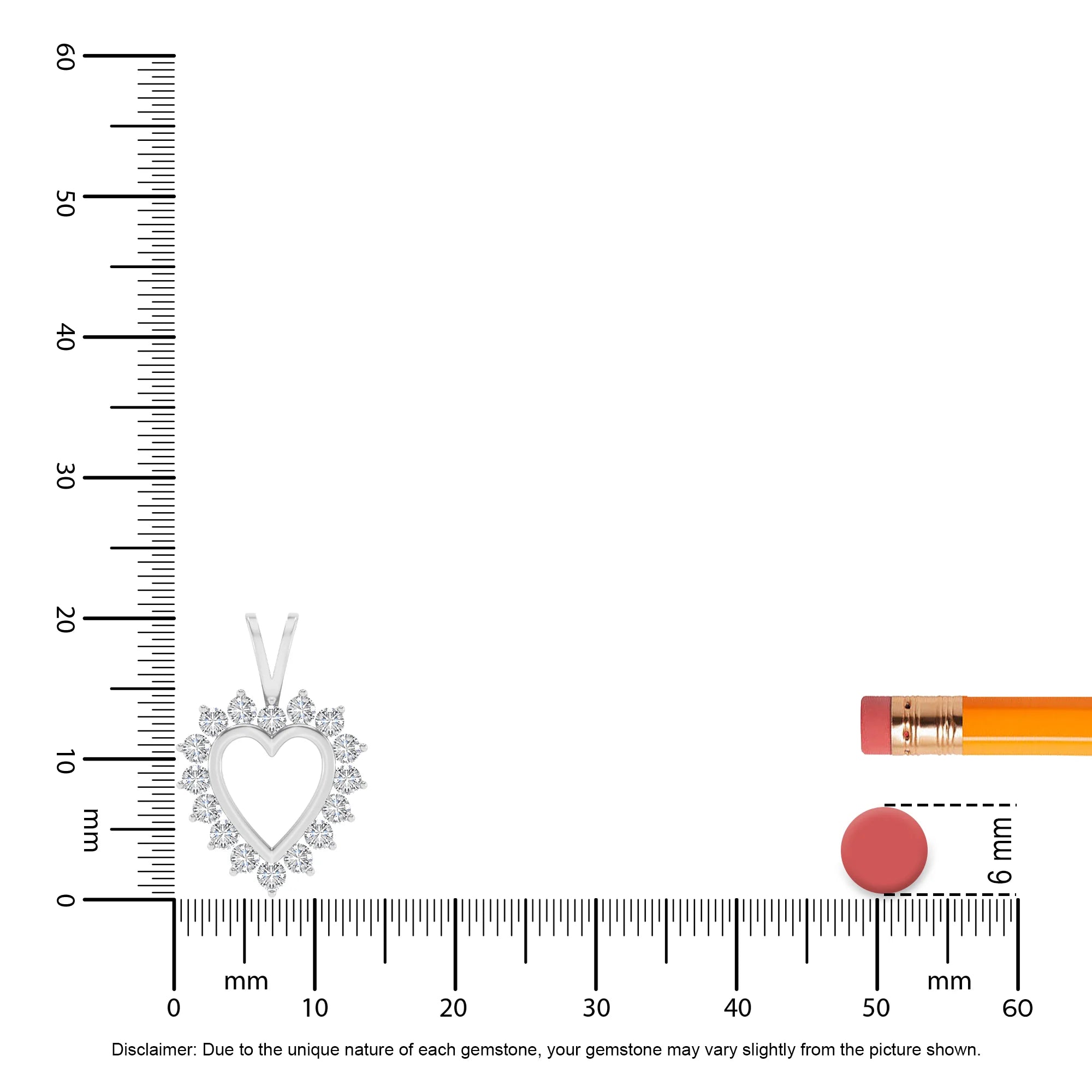 lab grown moissanite round v-bale necklaces in platinum 