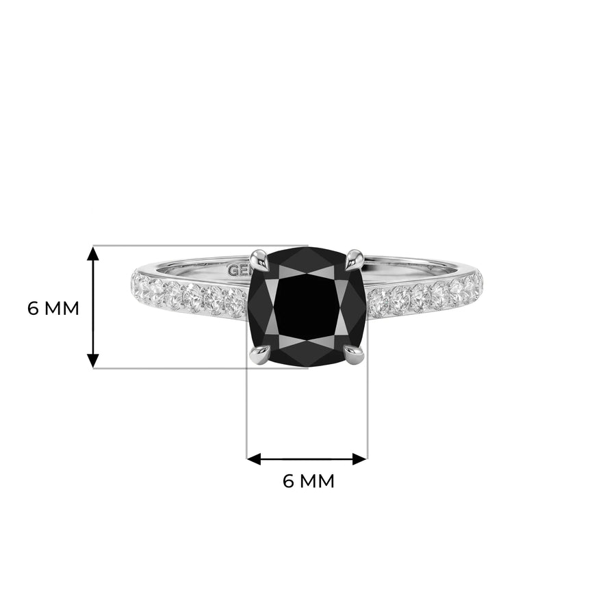 14K White Gold