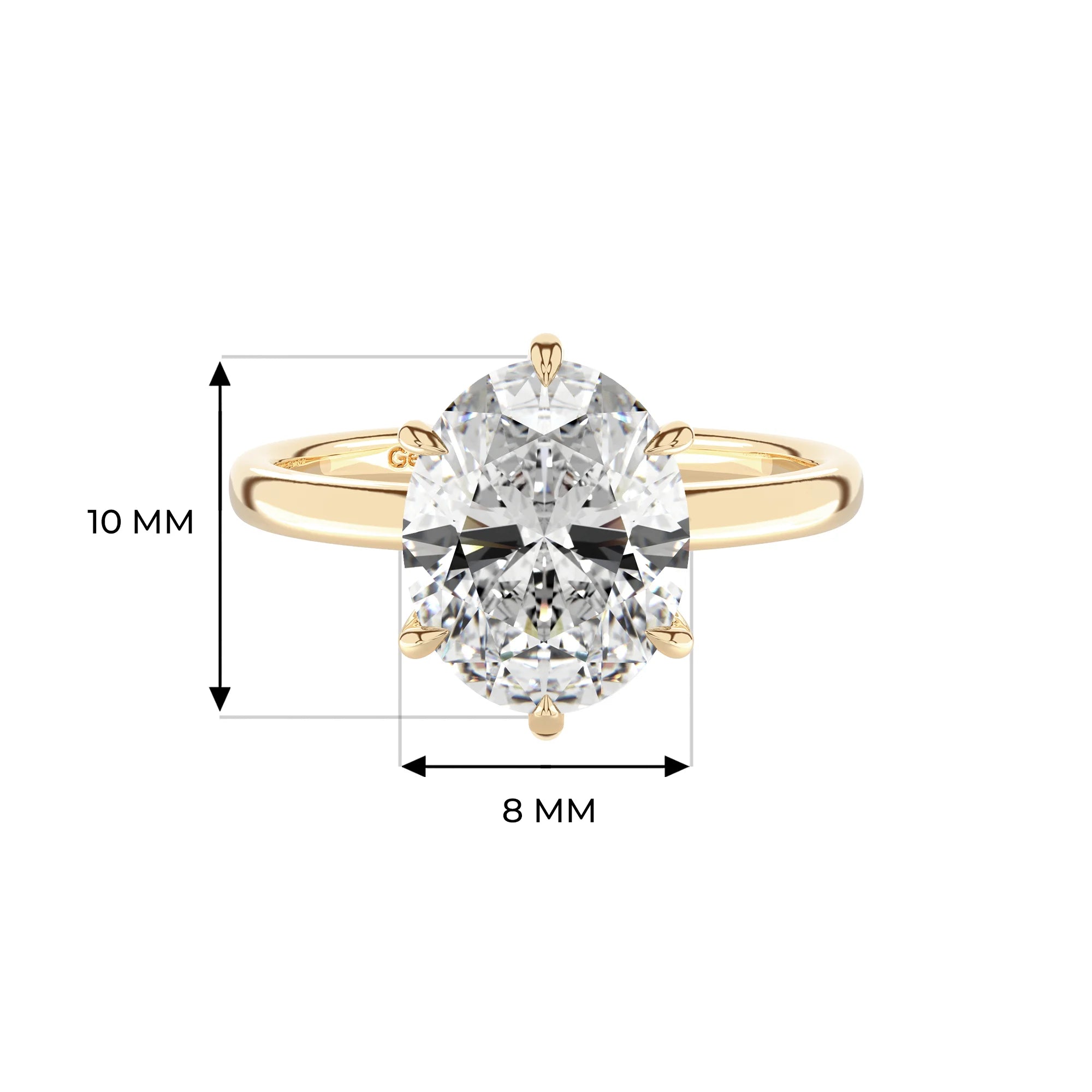 14K Yellow Gold