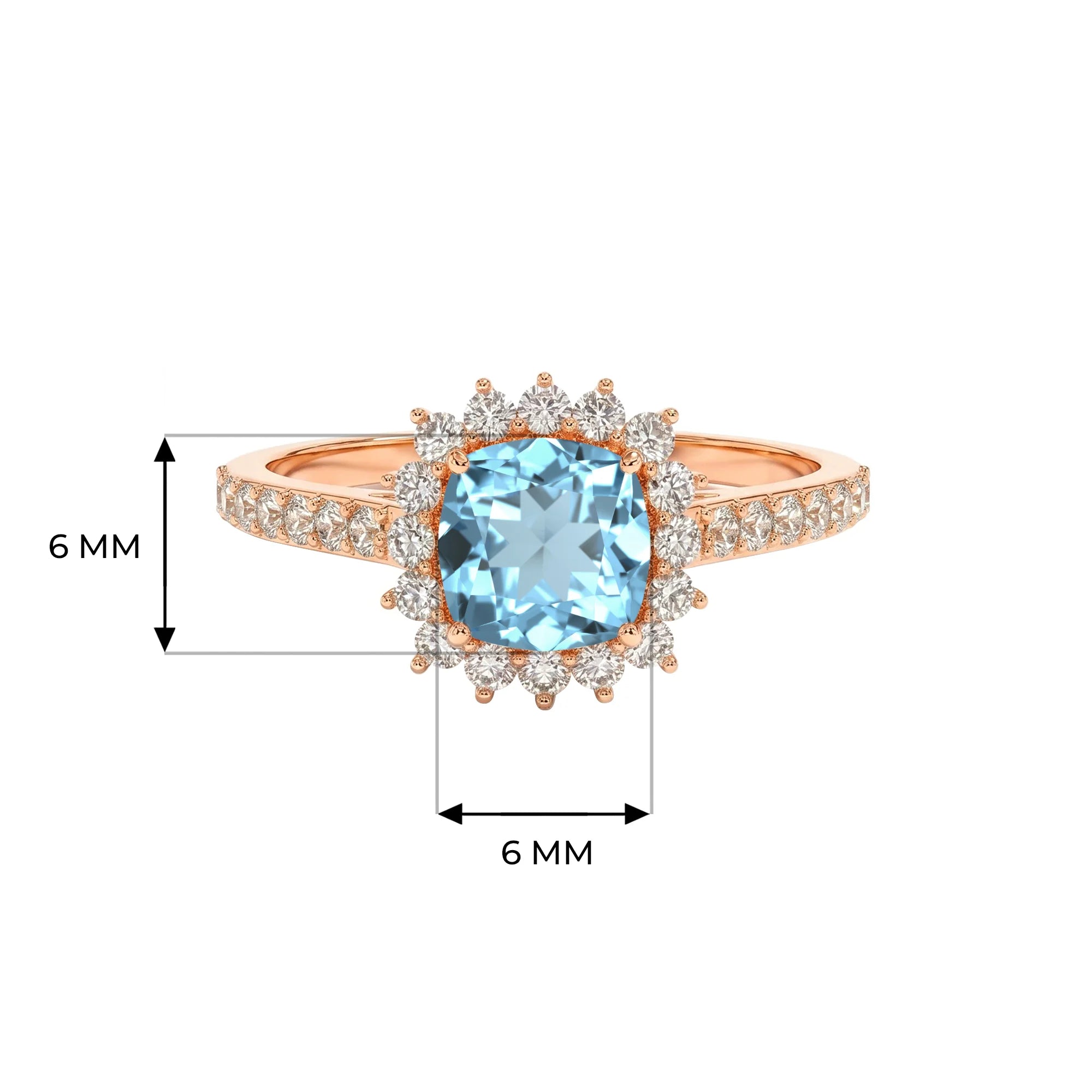 14K Rose Gold