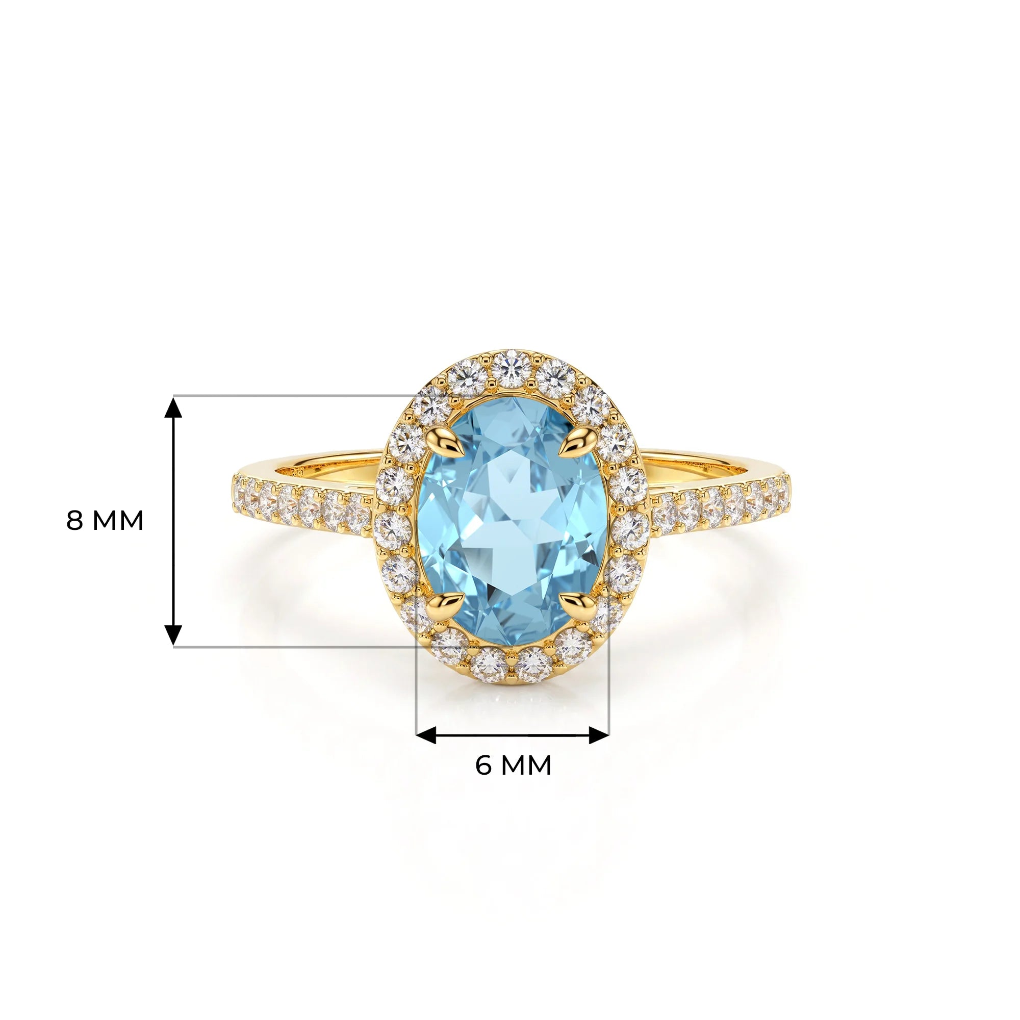 14K Yellow Gold