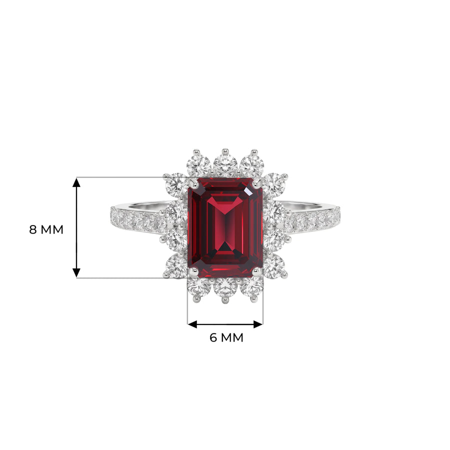 14K White Gold