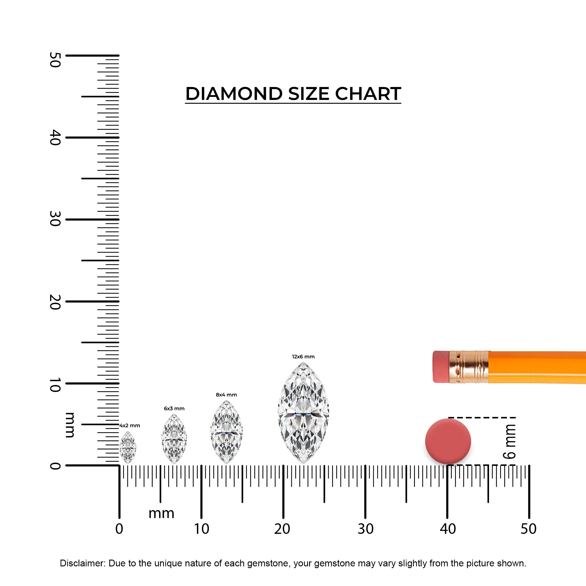 lab grown diamond marquise stud earrings in yellow gold 