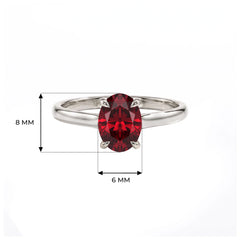 14K White Gold
