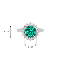 14K White Gold
