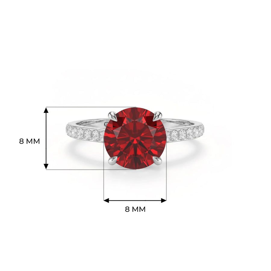 14K White Gold