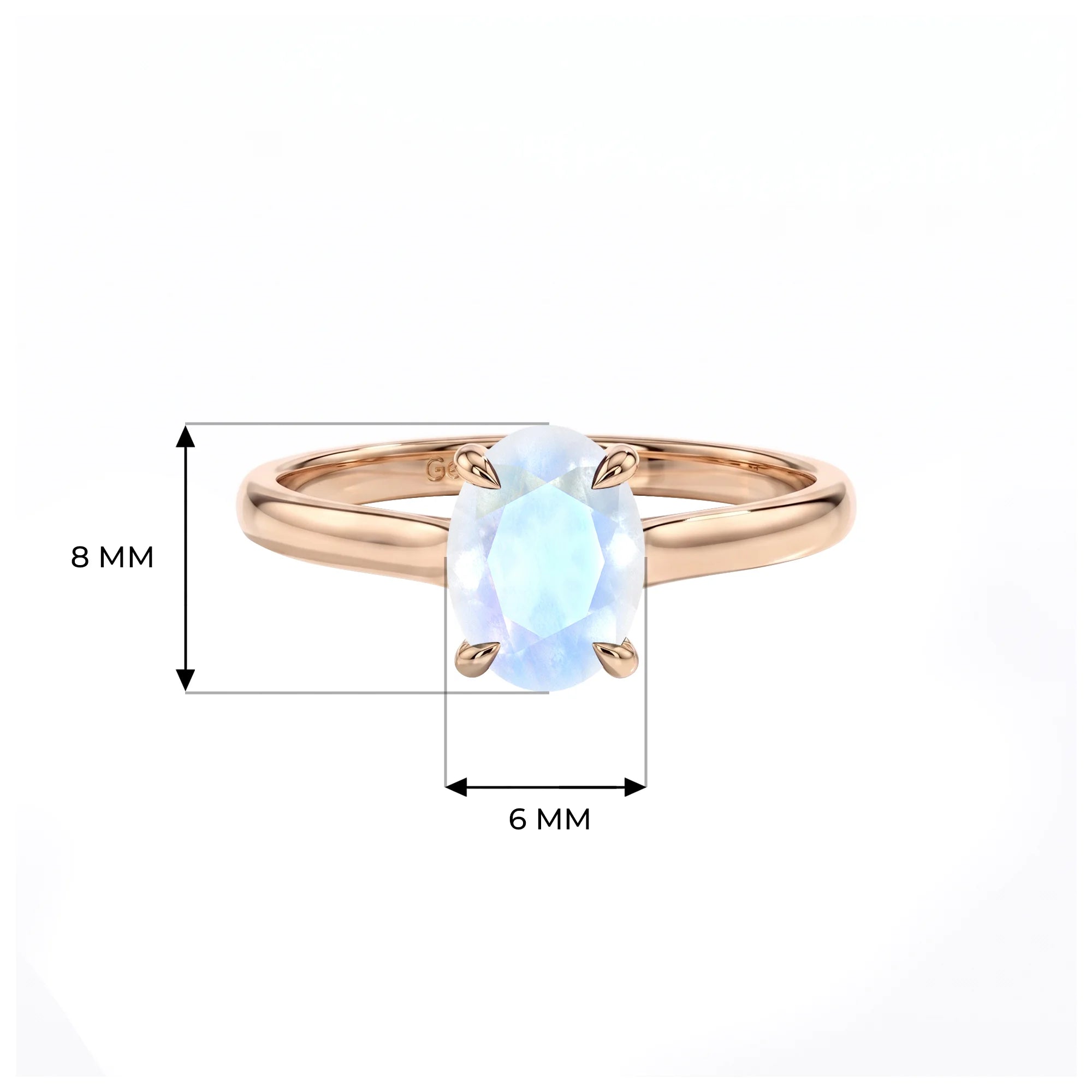 14K Rose Gold