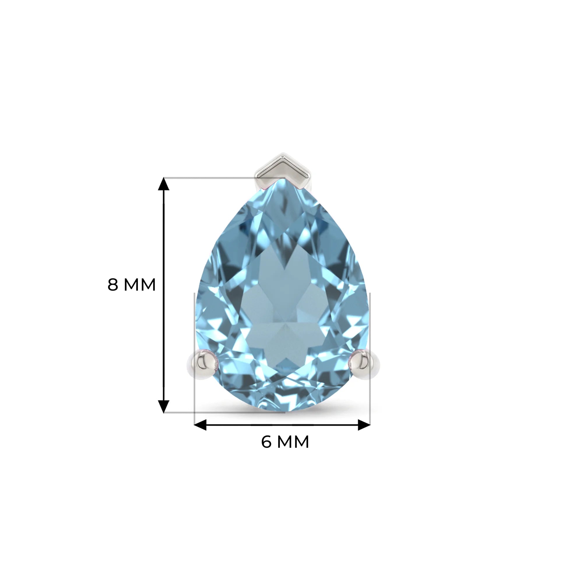 14K White Gold