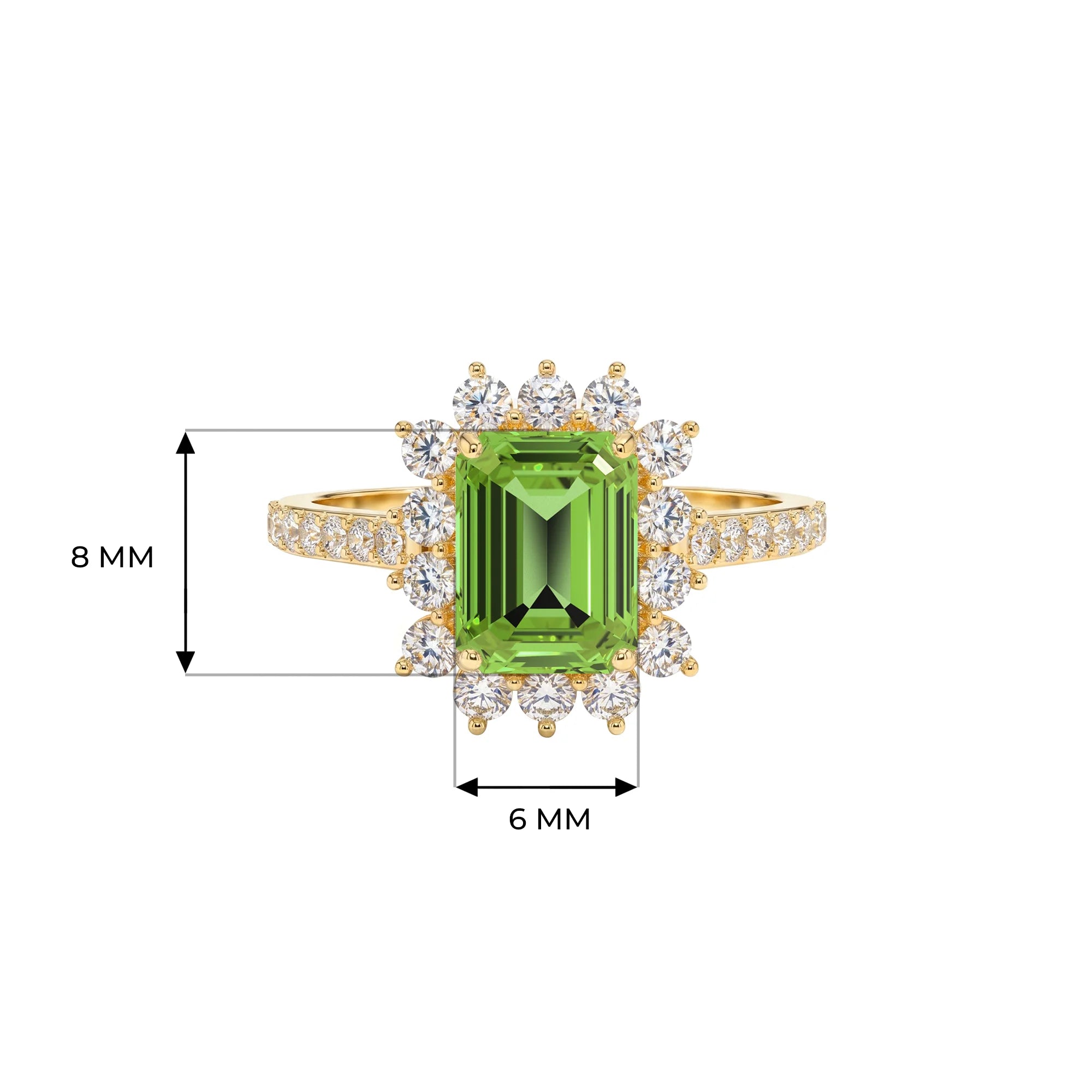 14K Yellow Gold