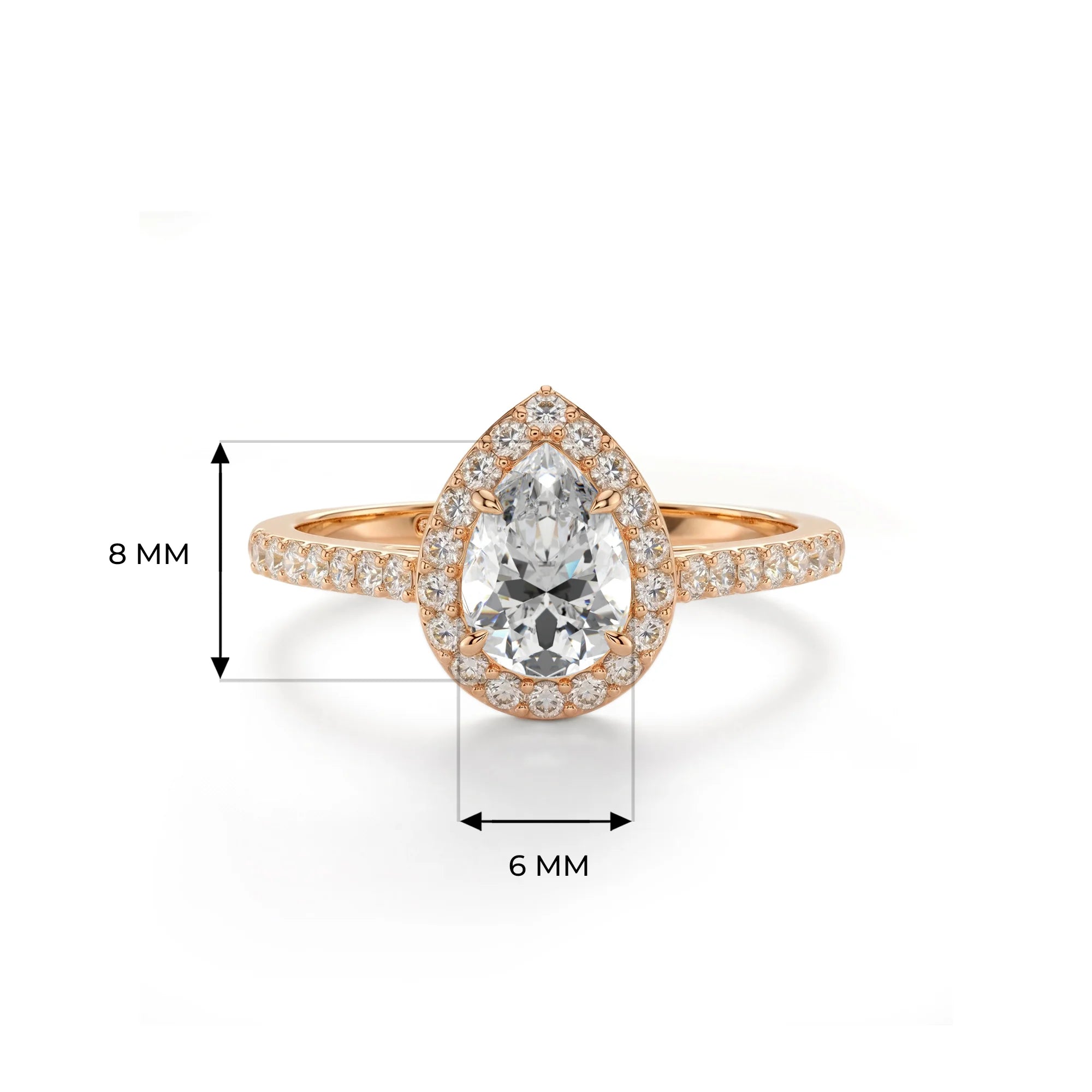 14K Rose Gold