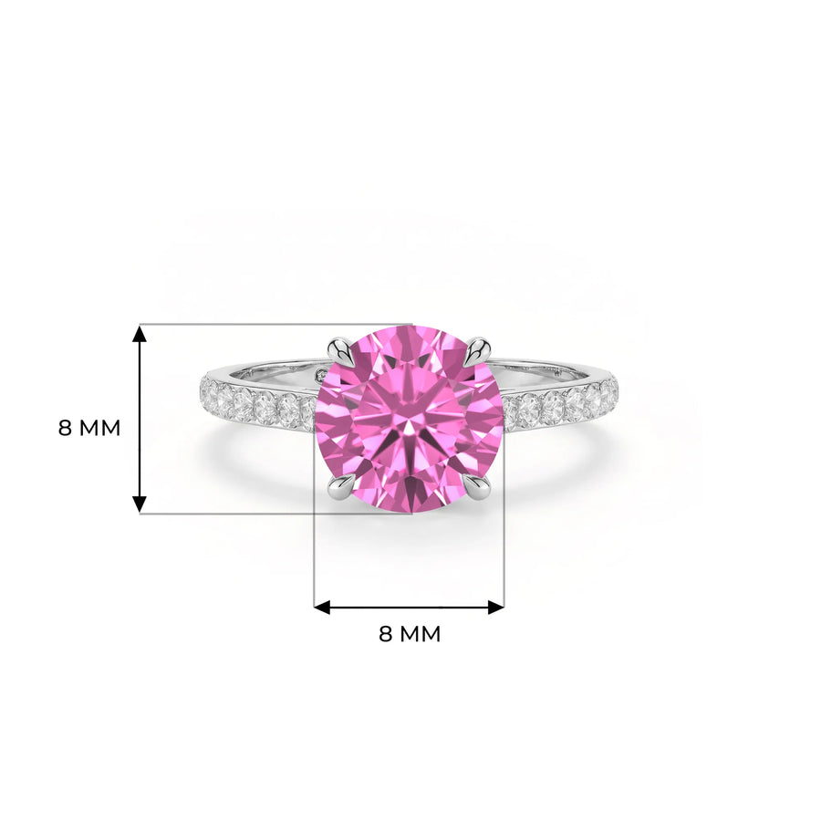 14K White Gold