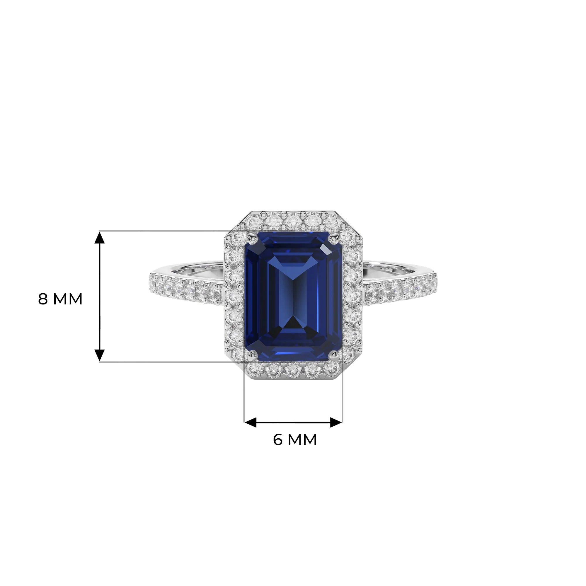 14K White Gold