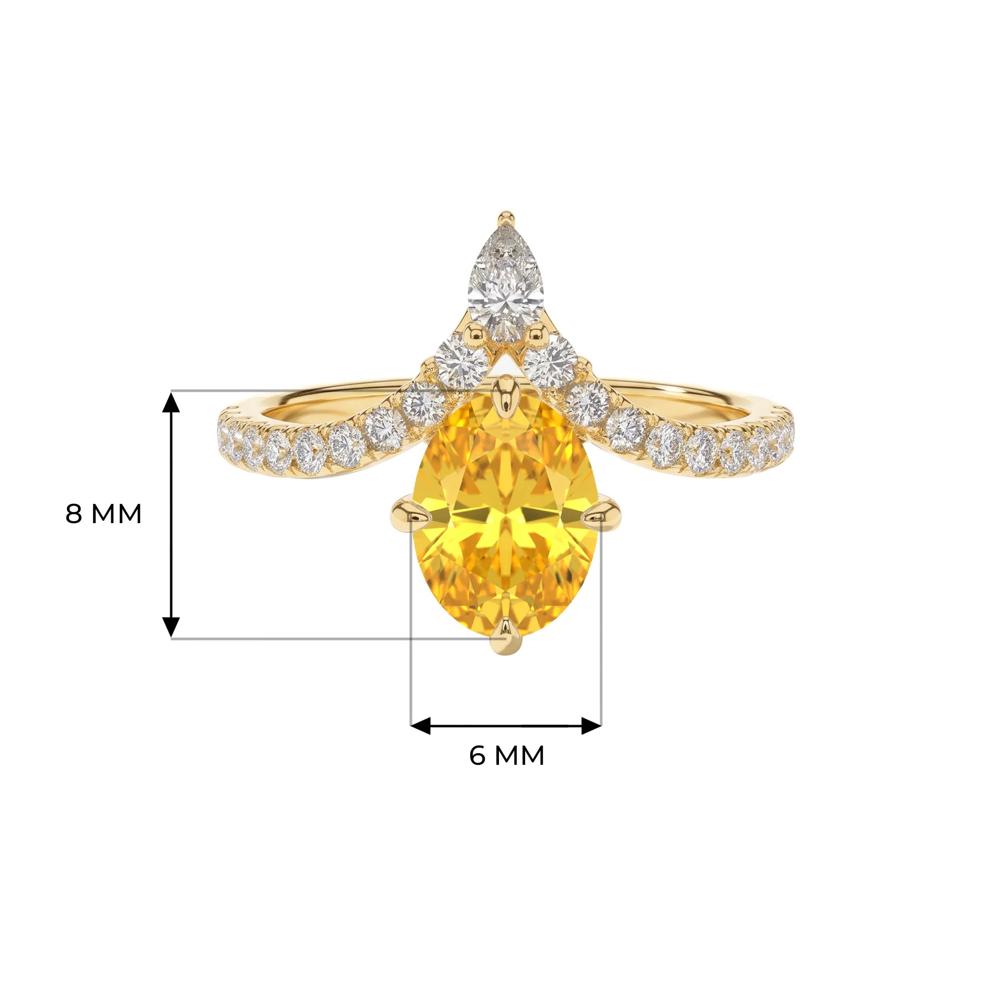 14K Yellow Gold