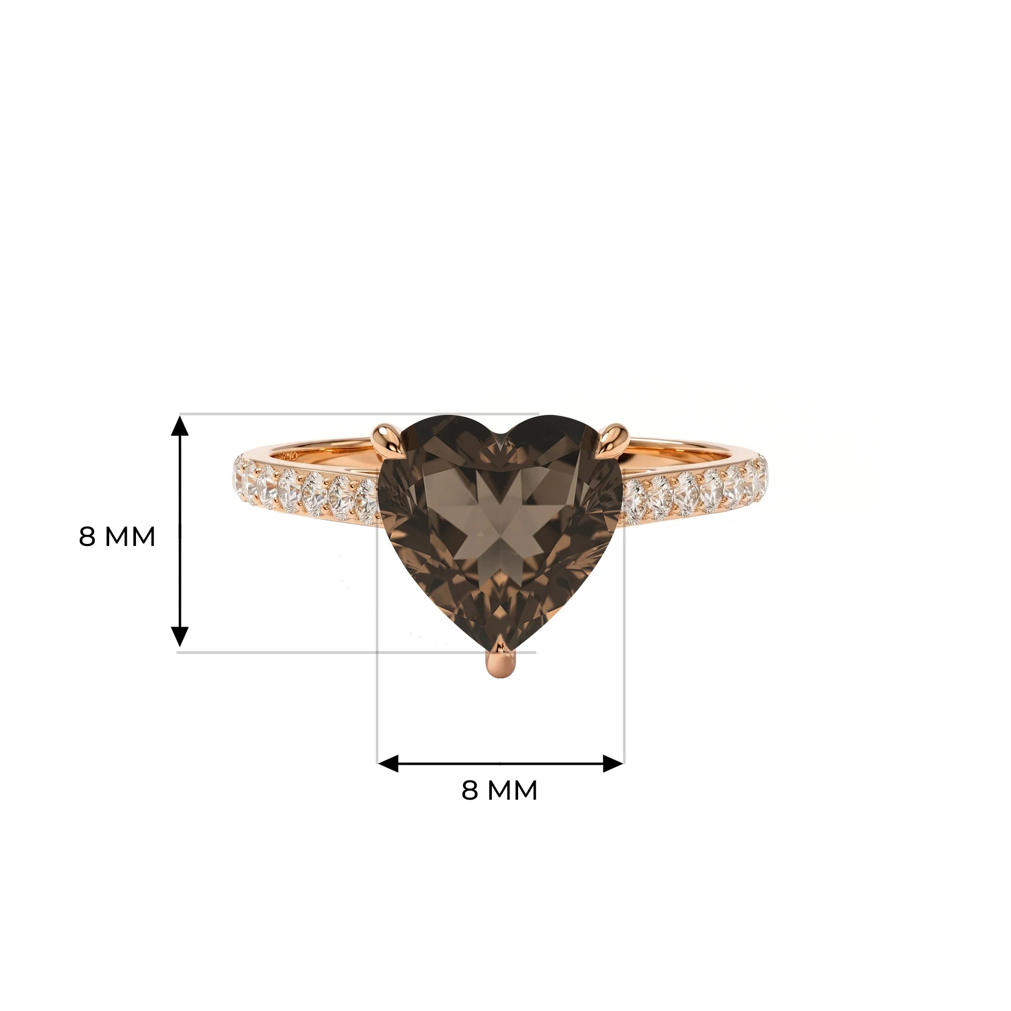 14K Rose Gold