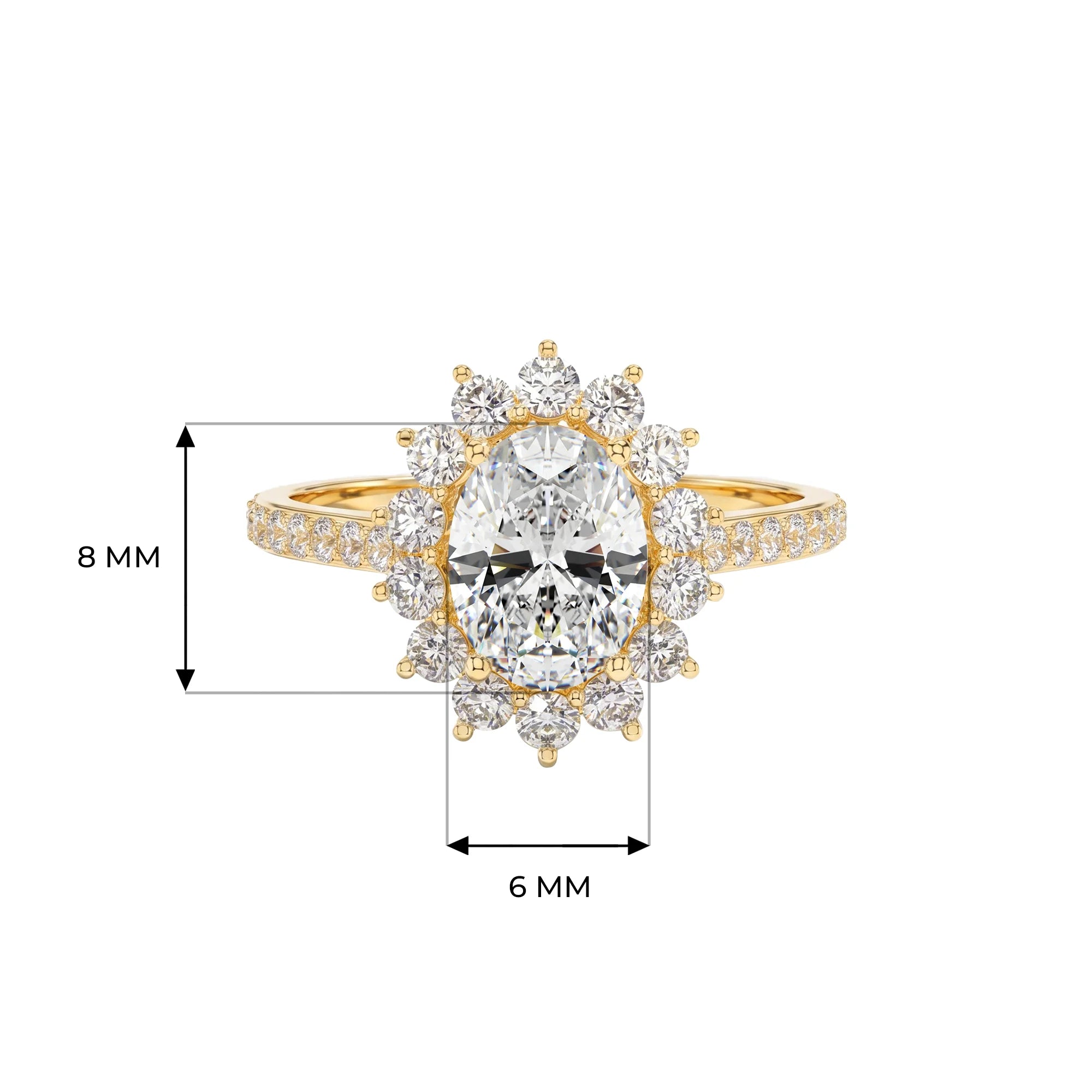 14K Yellow Gold
