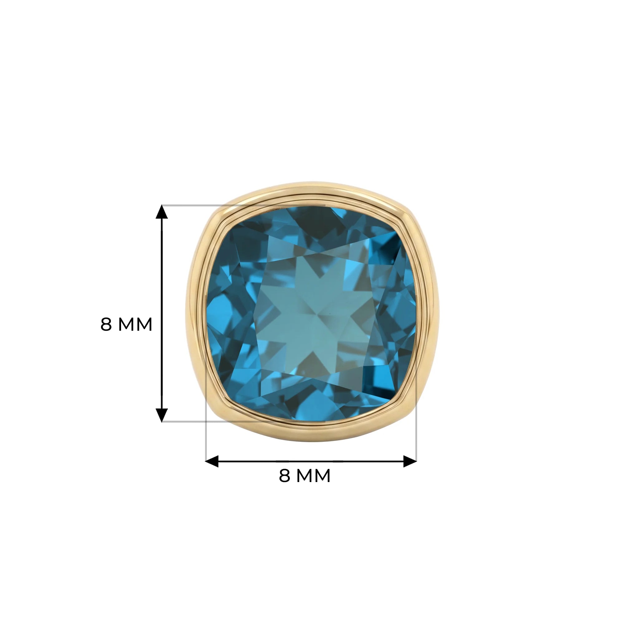 14K Yellow Gold