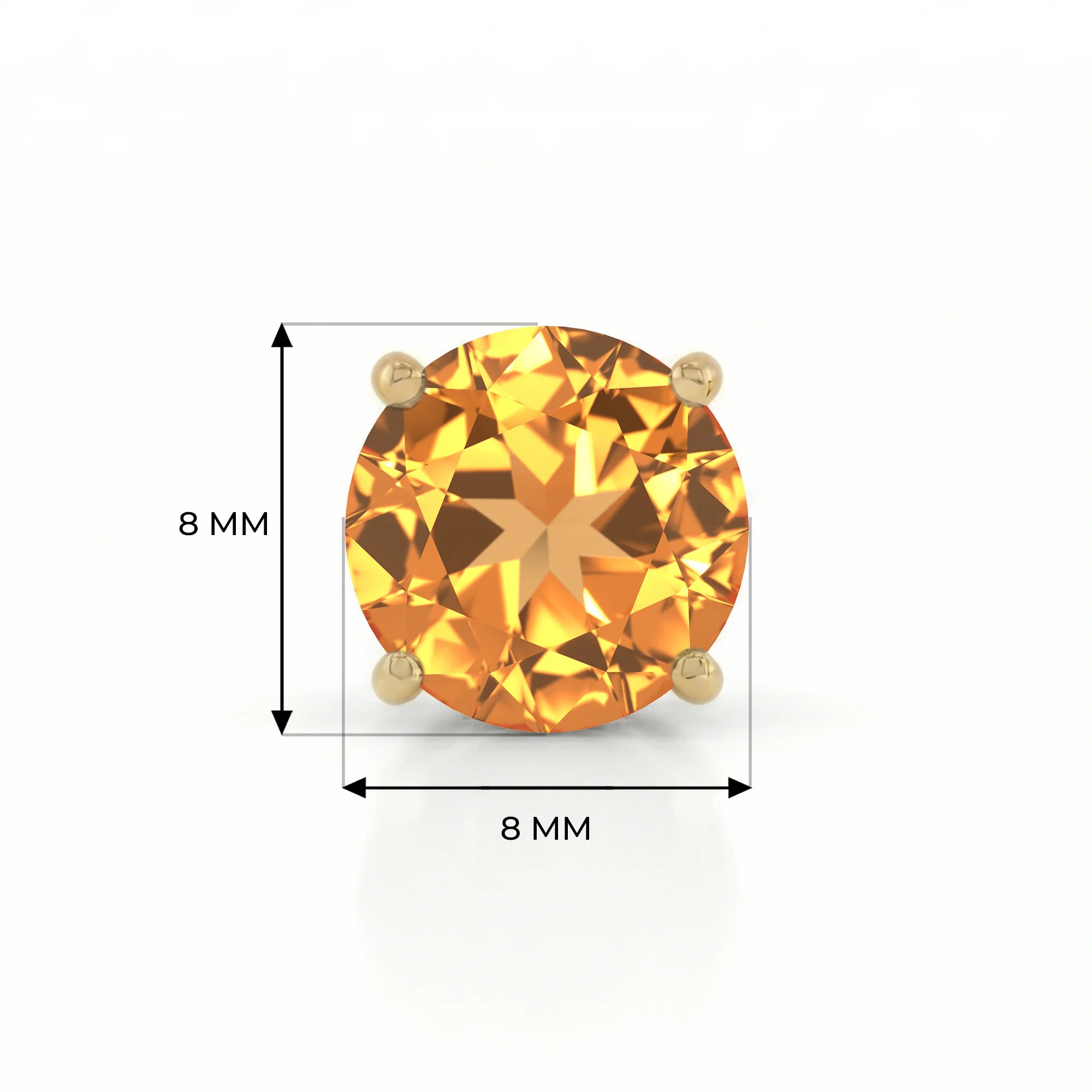 14K Yellow Gold