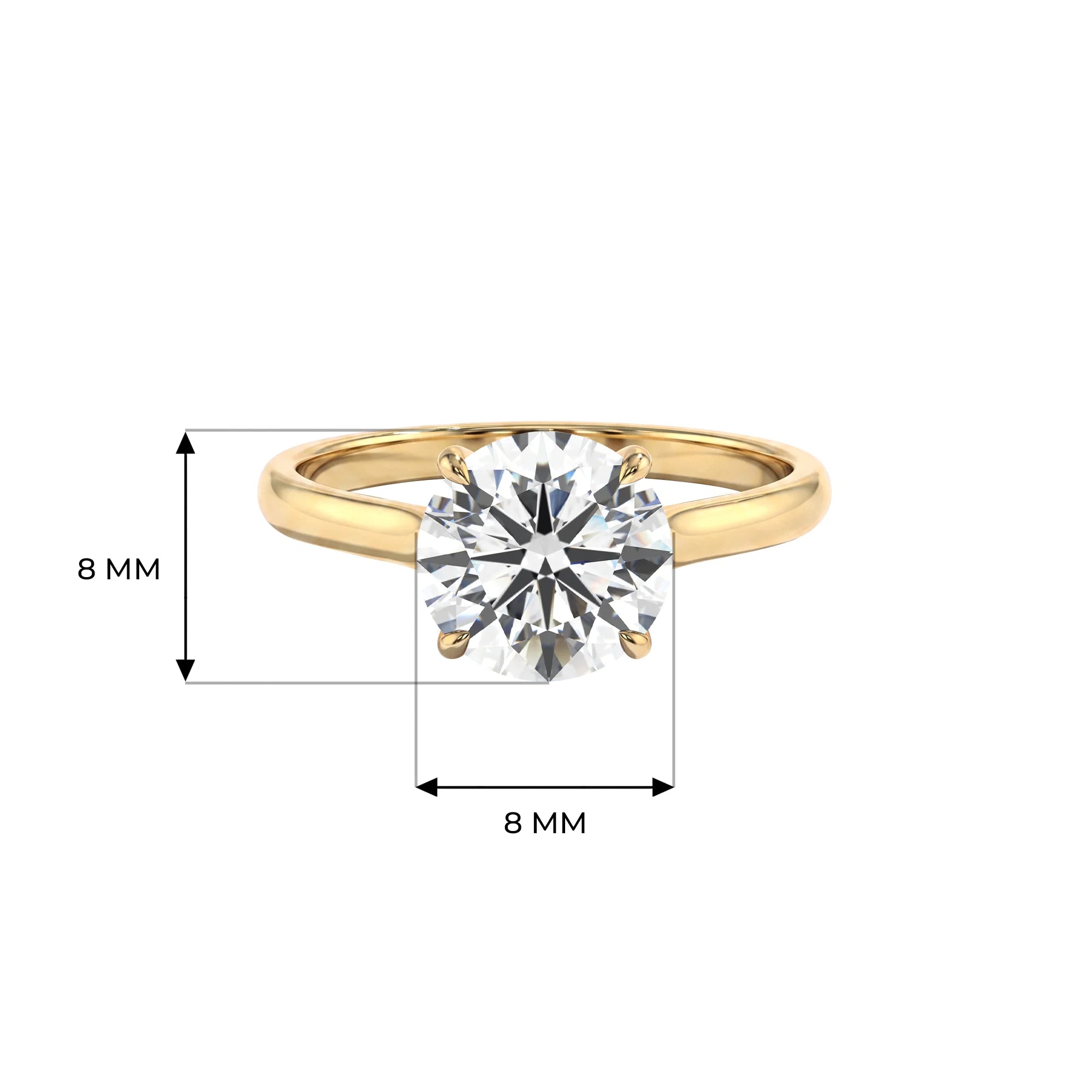14K Yellow Gold