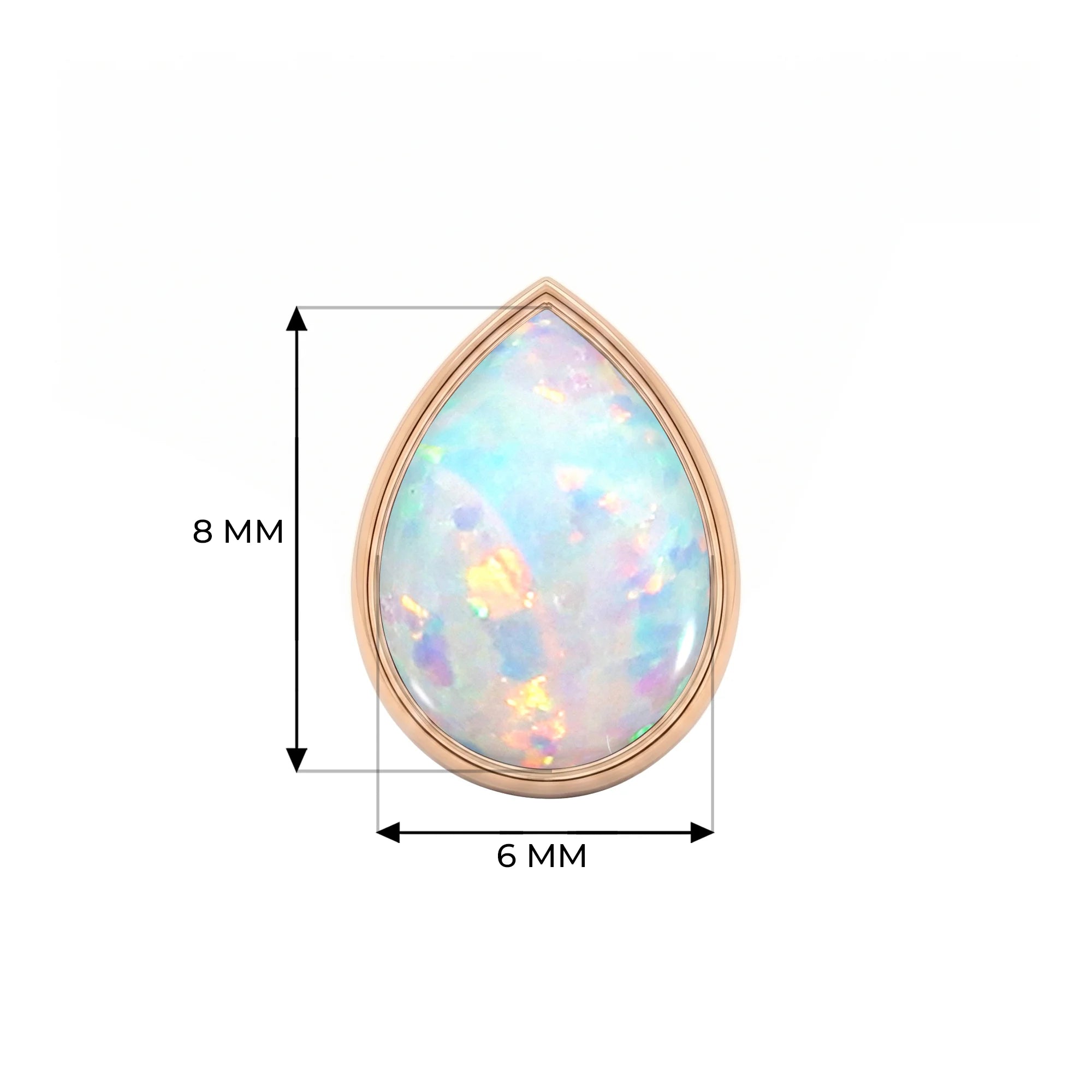 14K Rose Gold