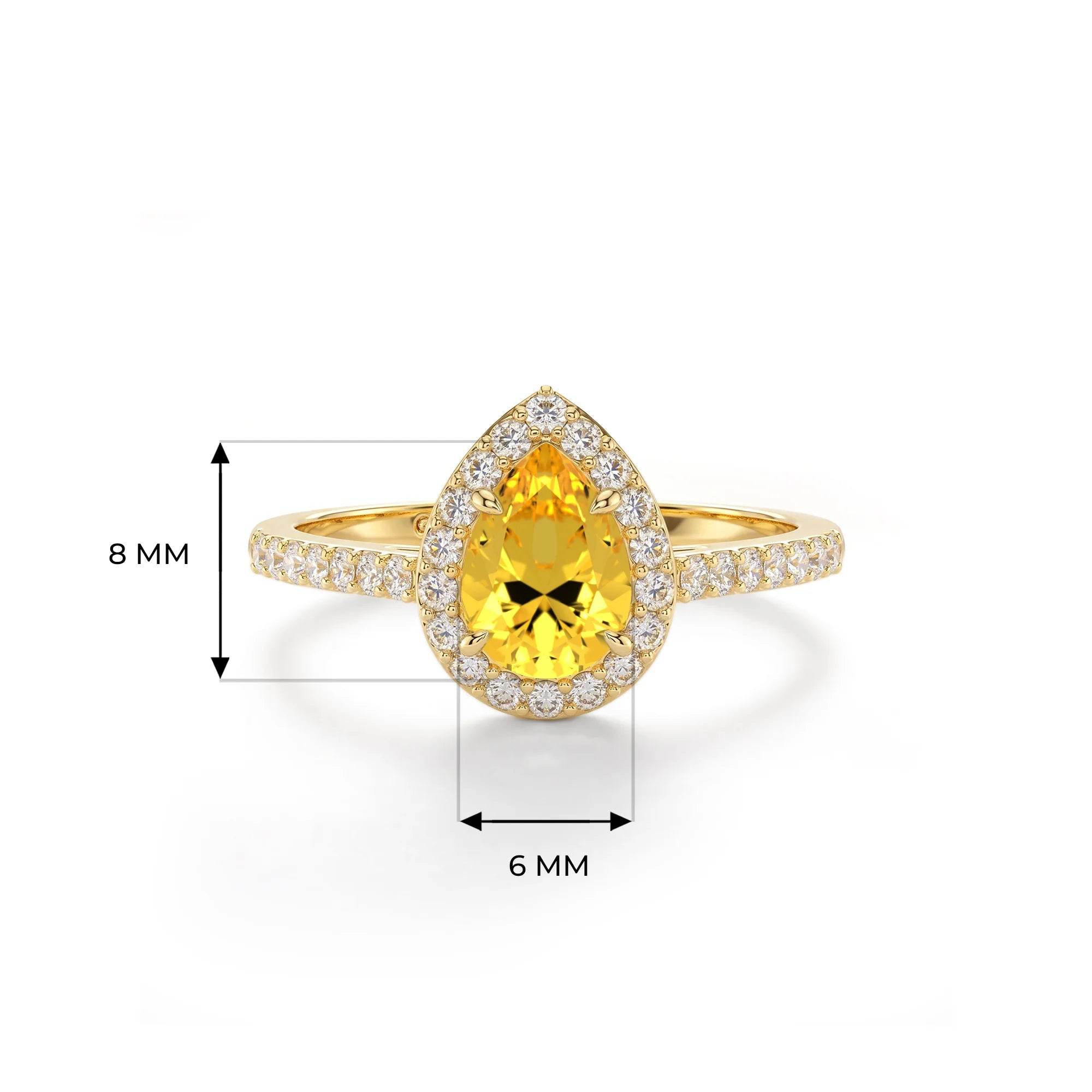 14K Yellow Gold