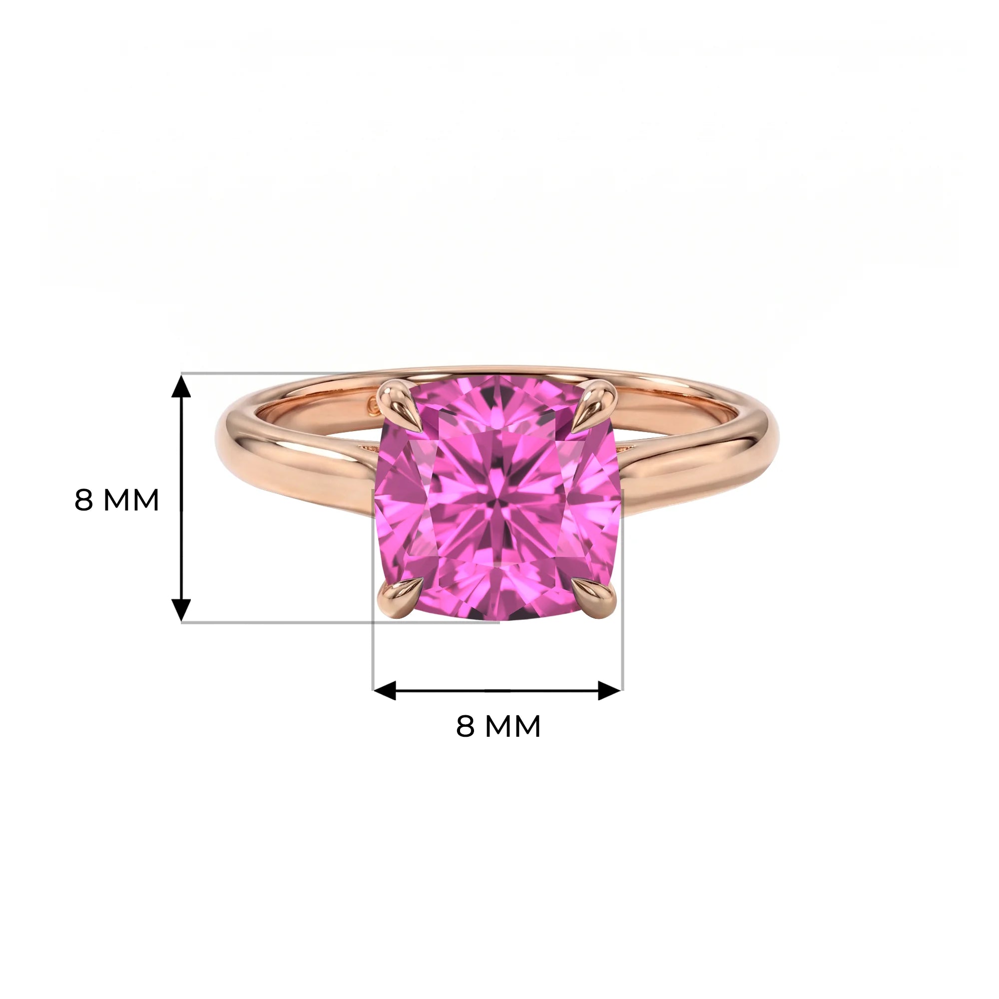 14K Rose Gold