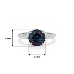 14K White Gold