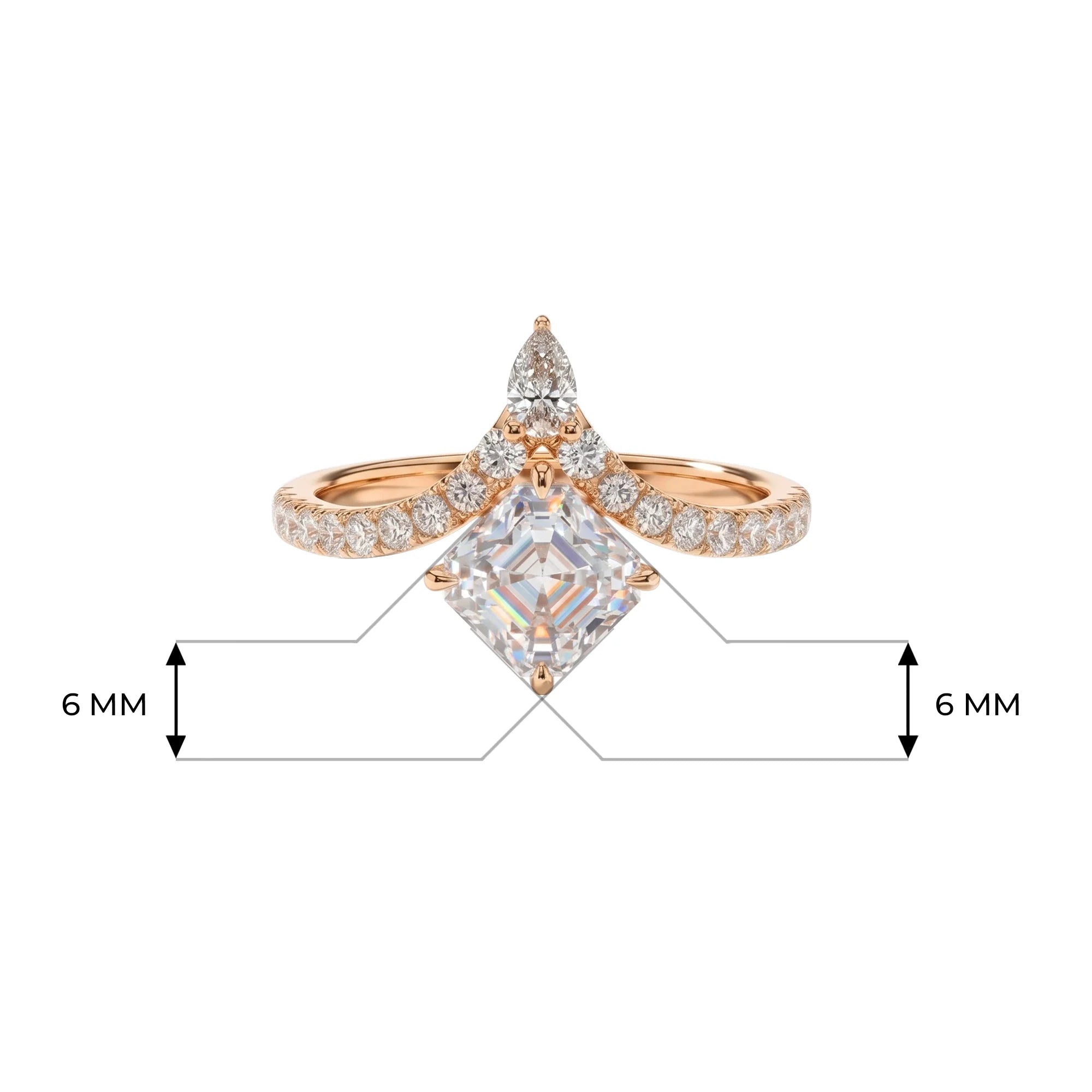 14K Rose Gold