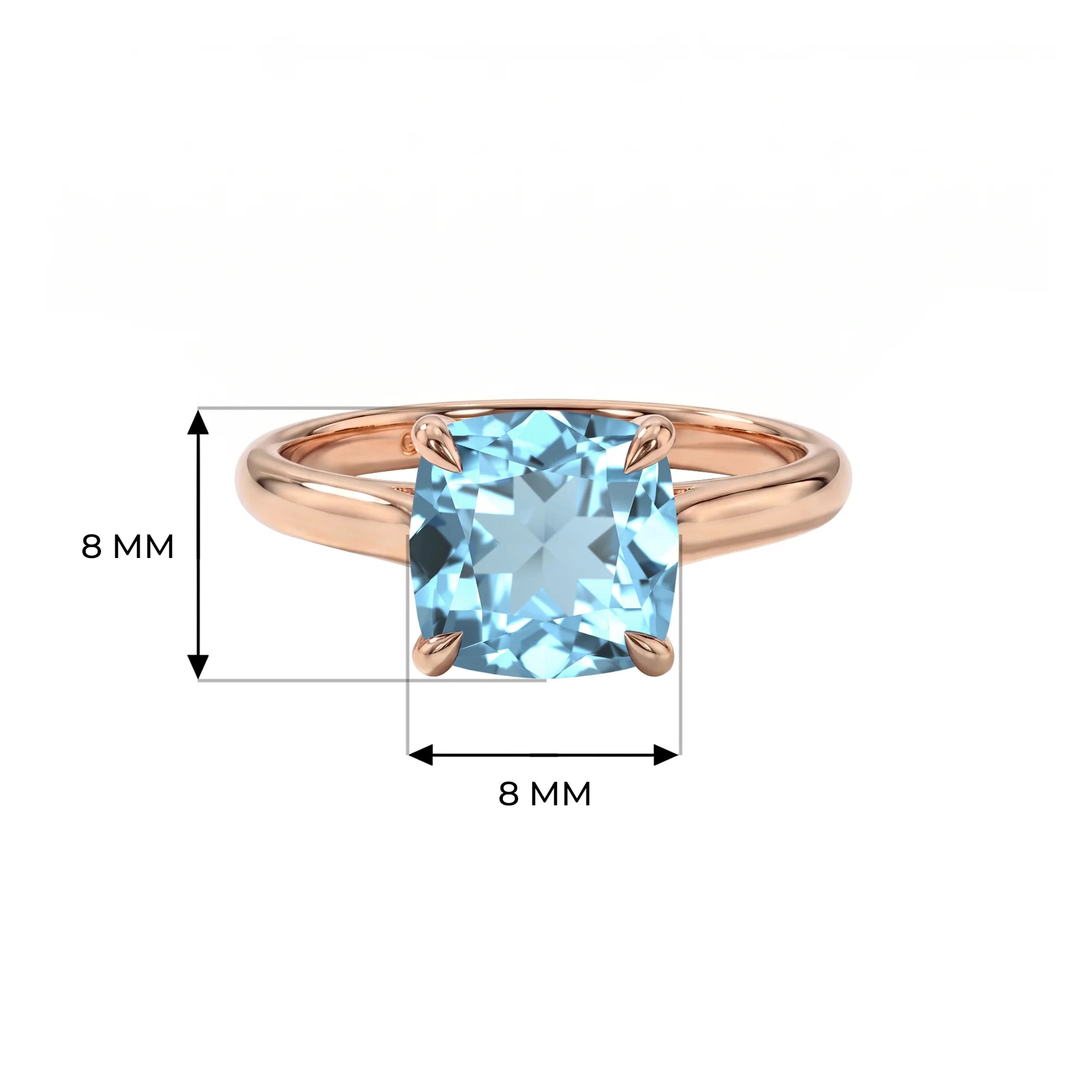 14K Rose Gold