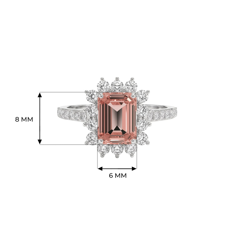 14K White Gold