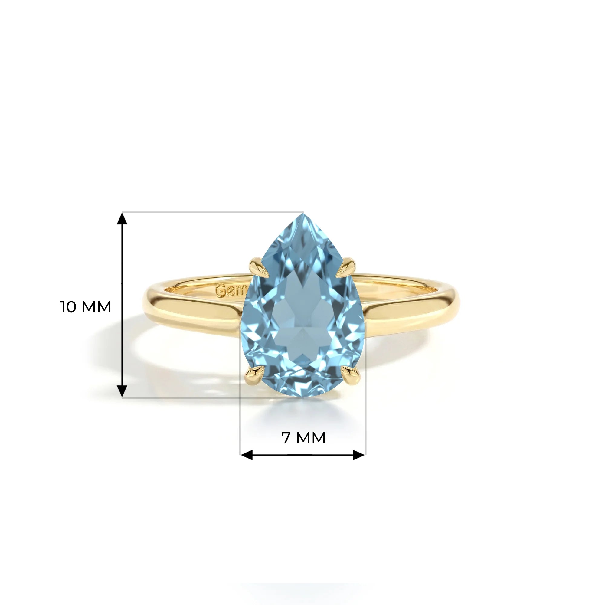 14K Yellow Gold