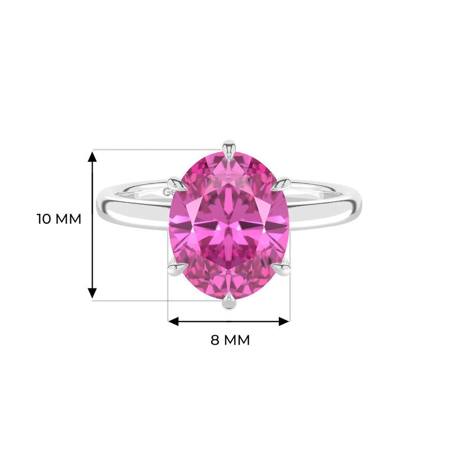 14K White Gold