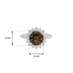 14K White Gold