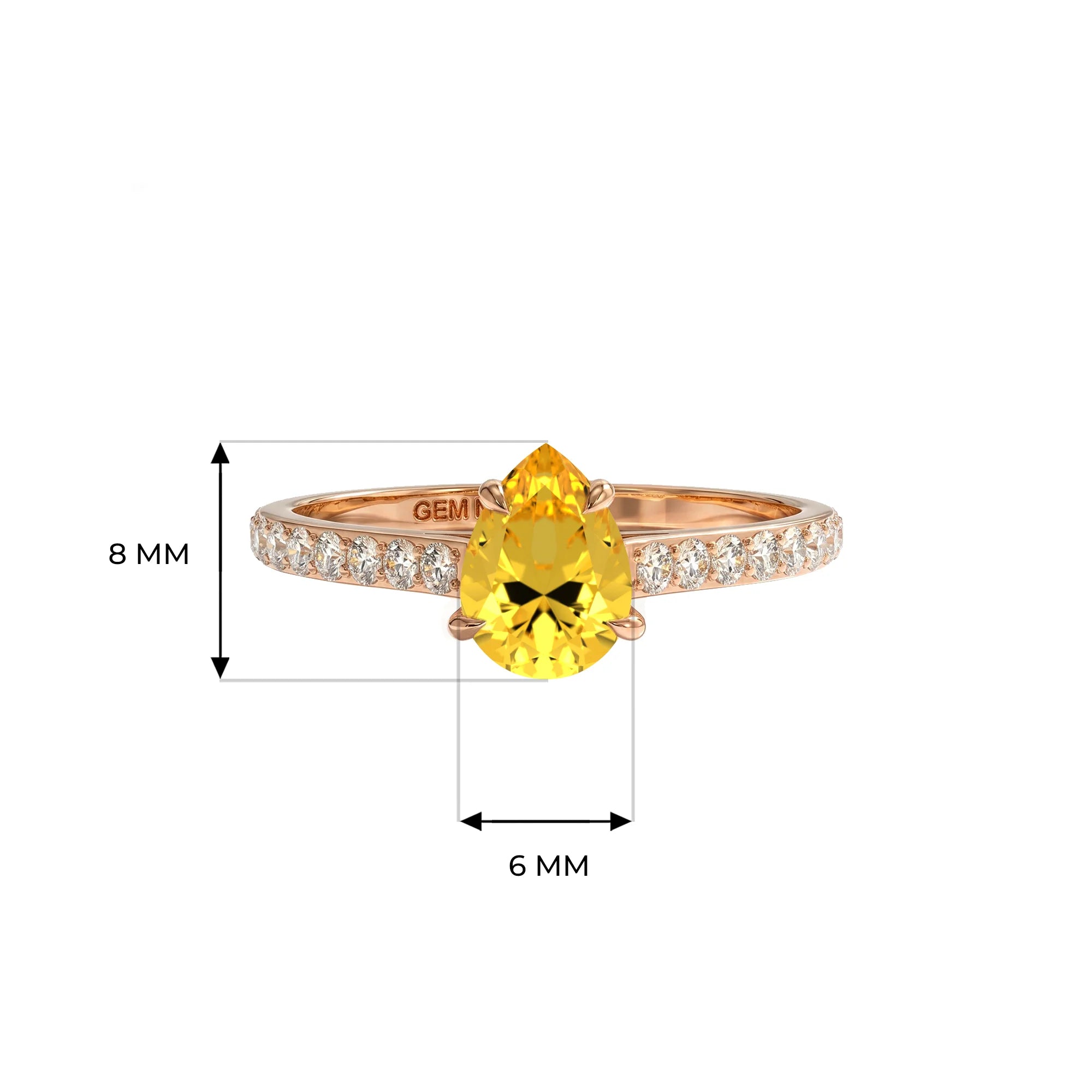14K Rose Gold
