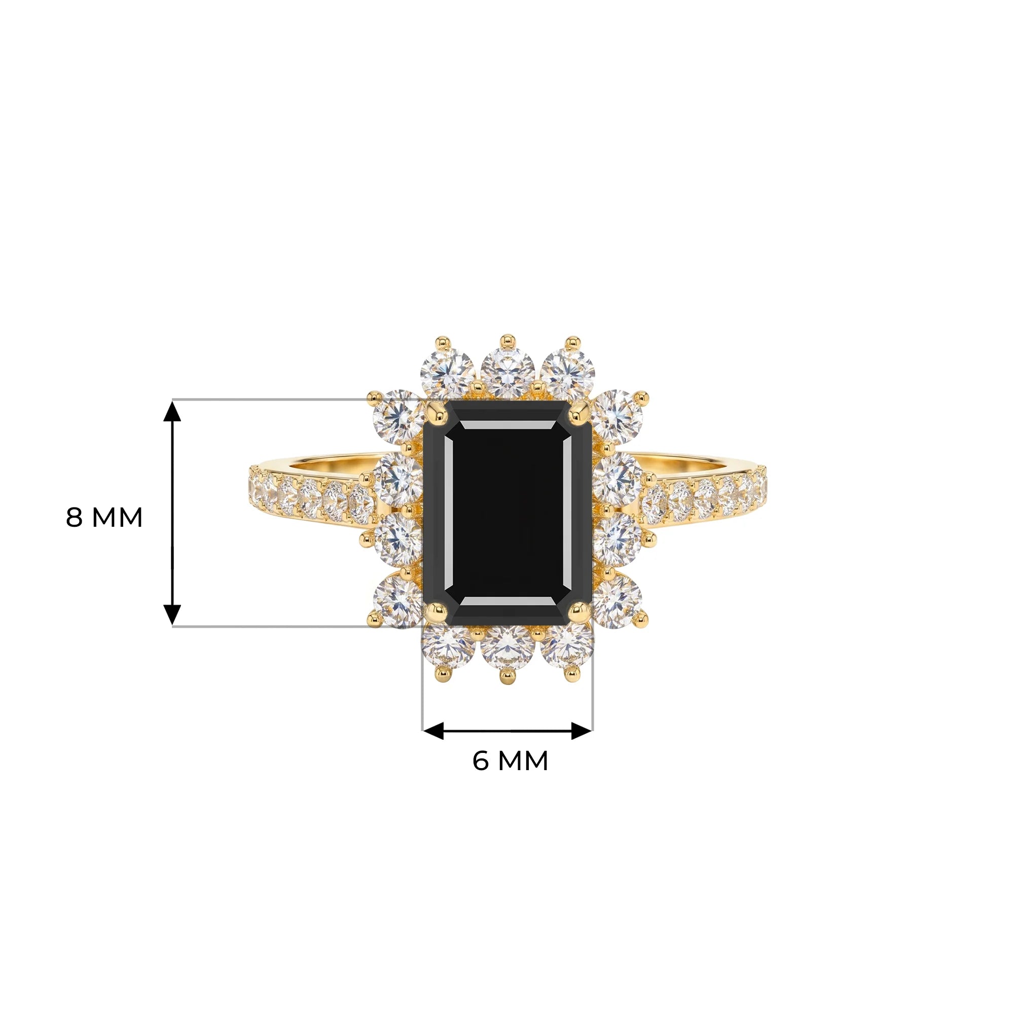 14K Yellow Gold