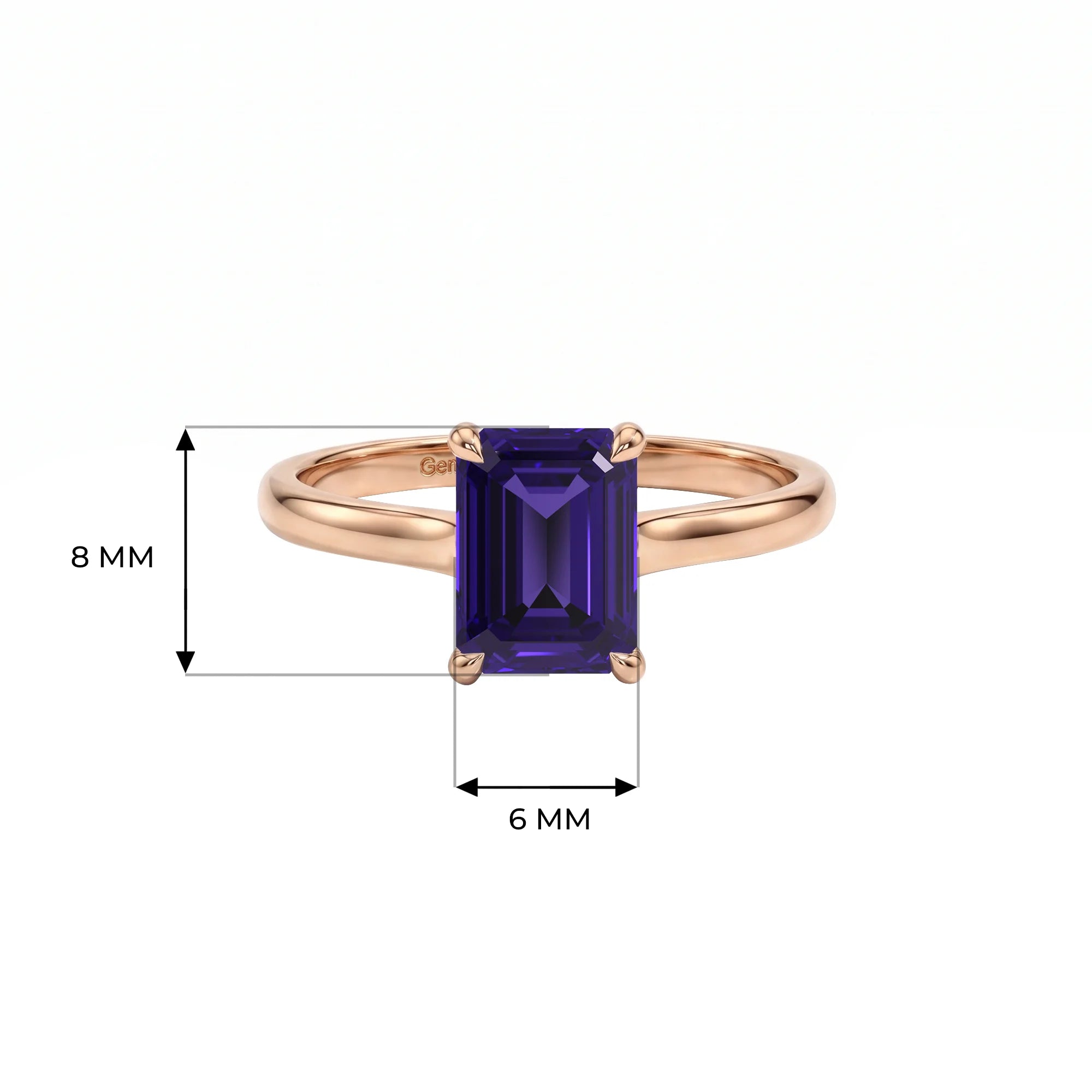 14K Rose Gold
