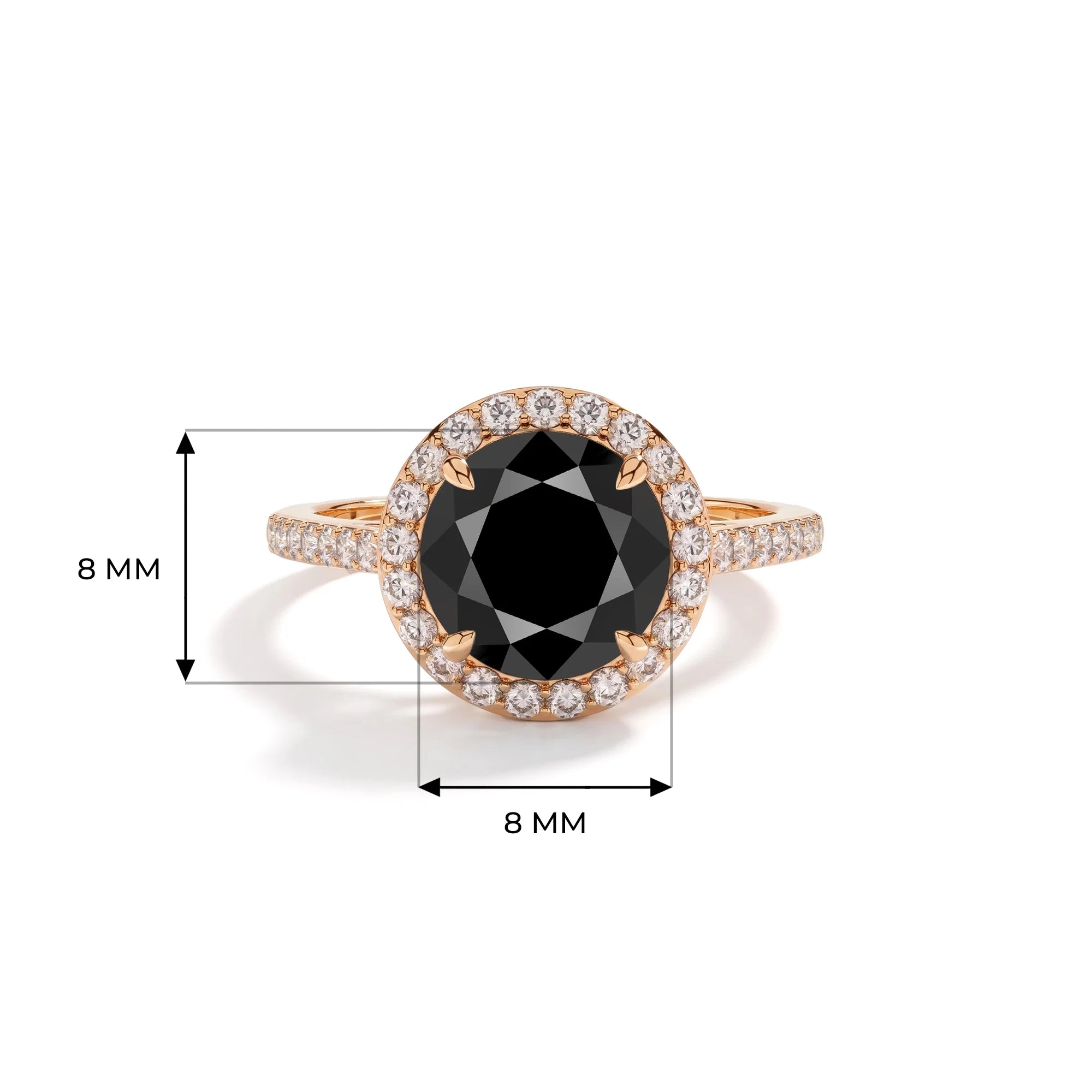 14K Rose Gold