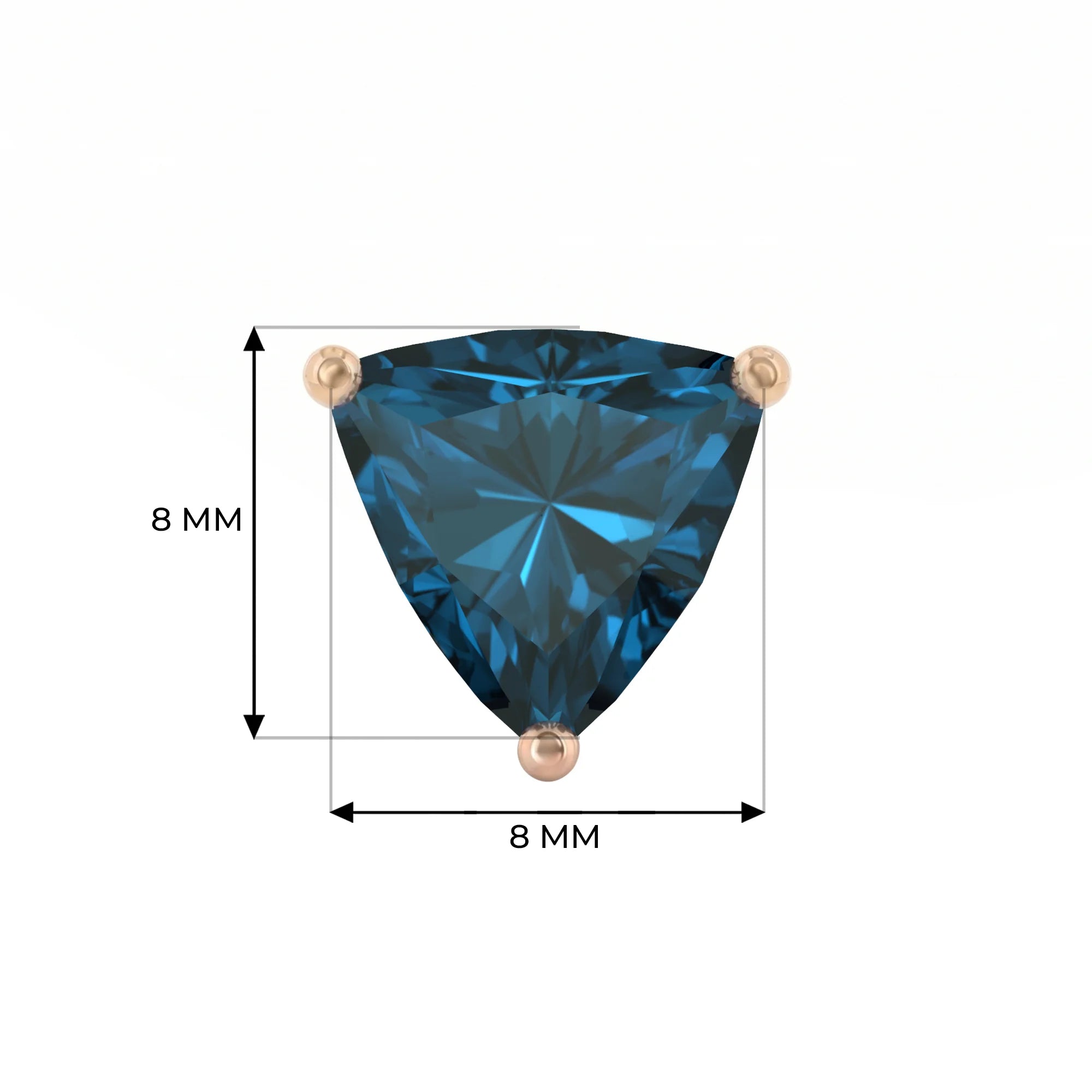14K Rose Gold