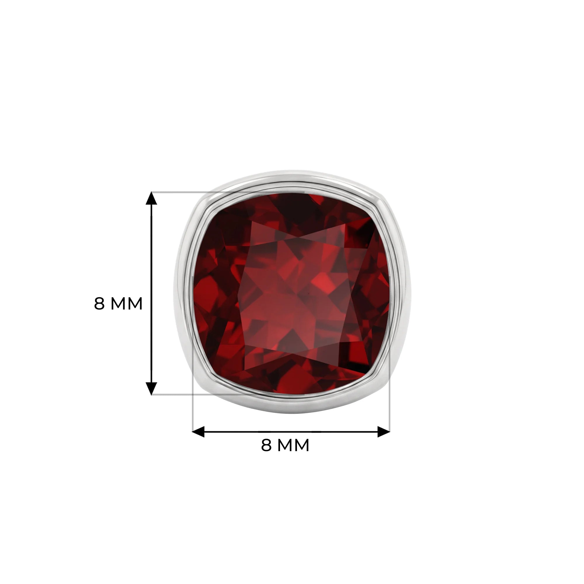14K White Gold