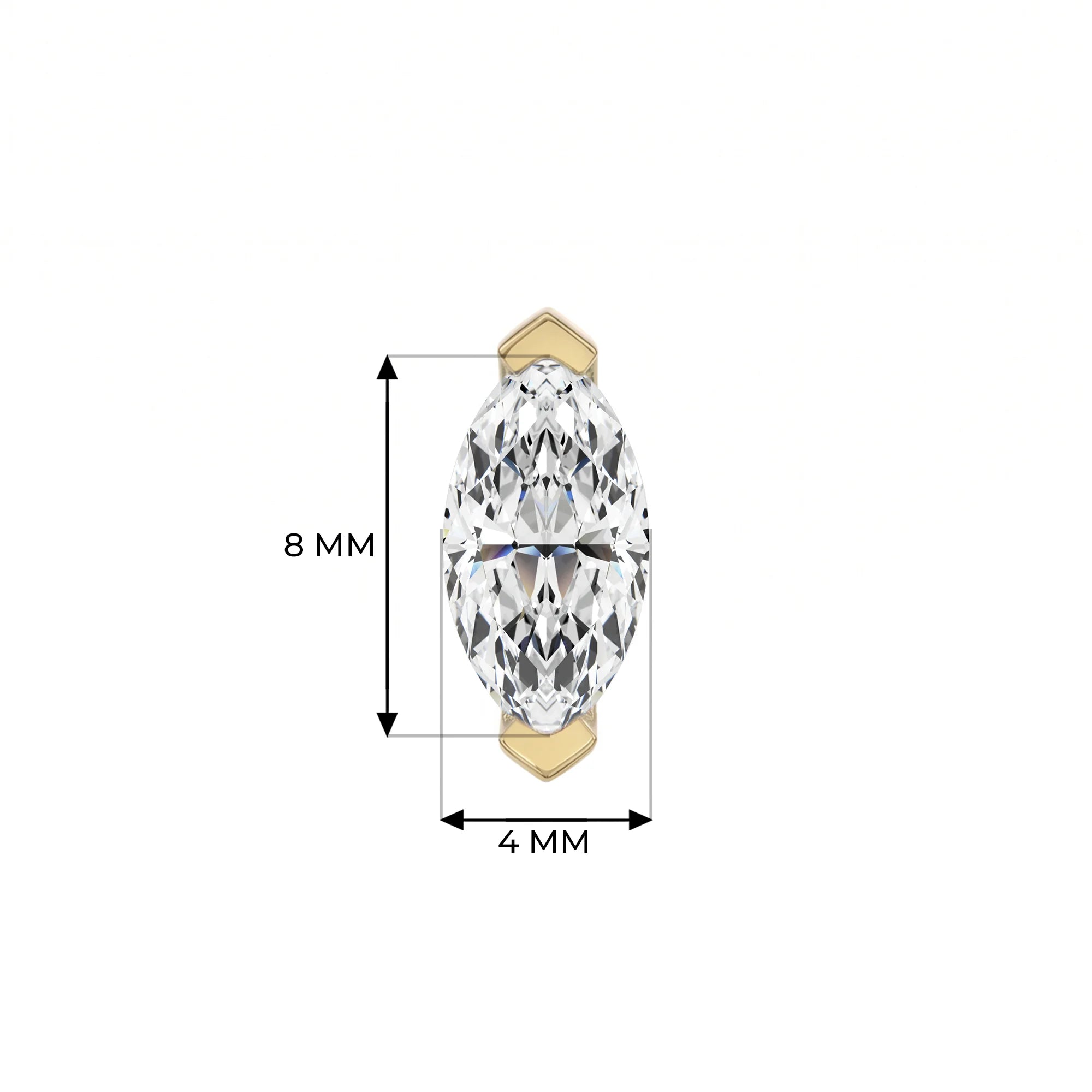 14K Yellow Gold