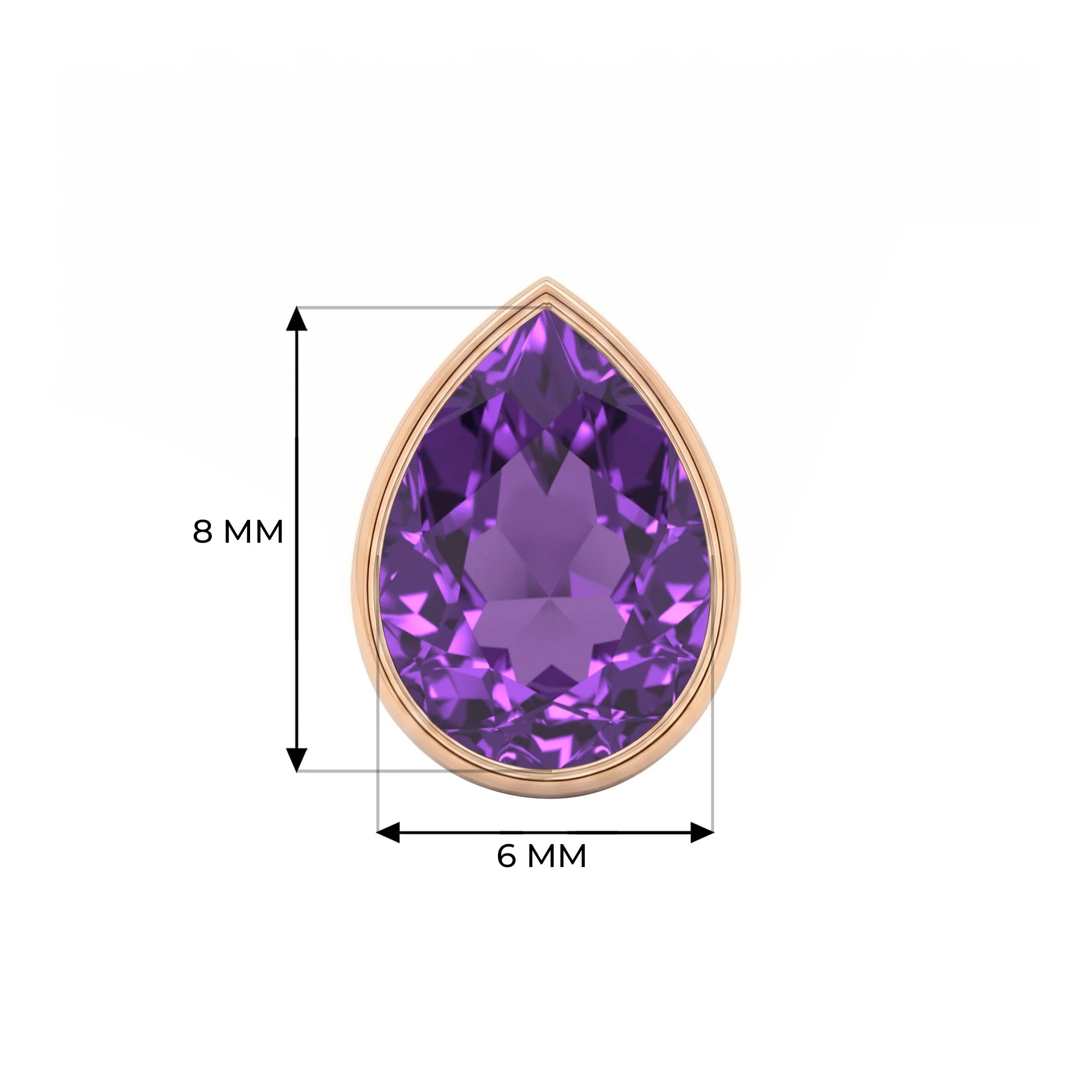 14K Rose Gold
