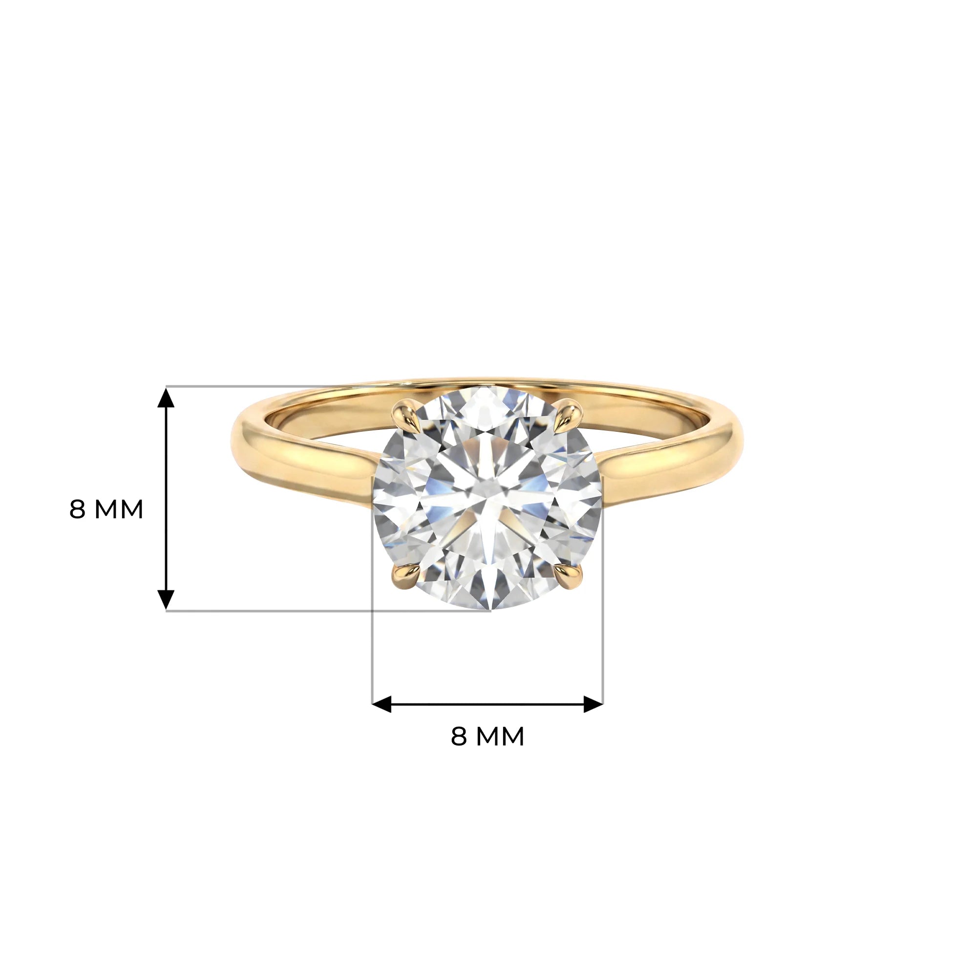 14K Yellow Gold