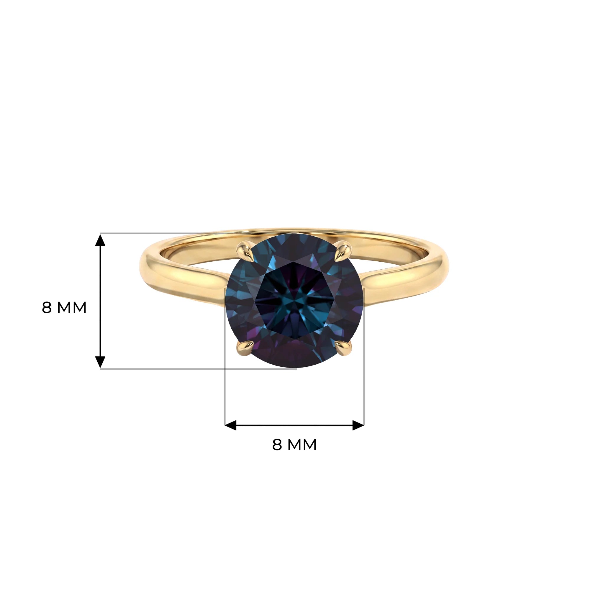 14K Yellow Gold