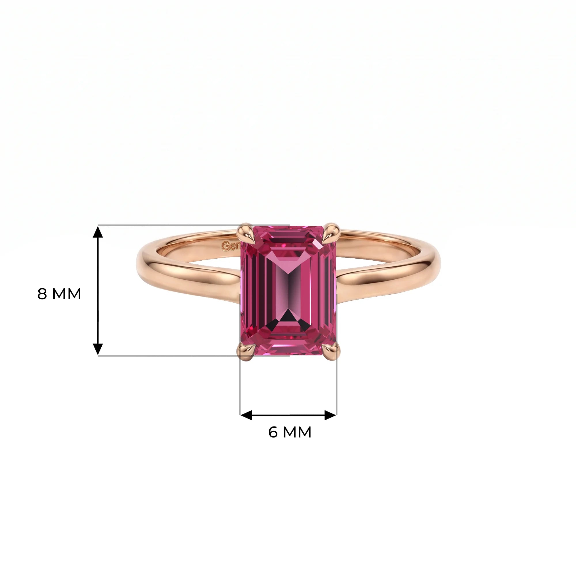 14K Rose Gold