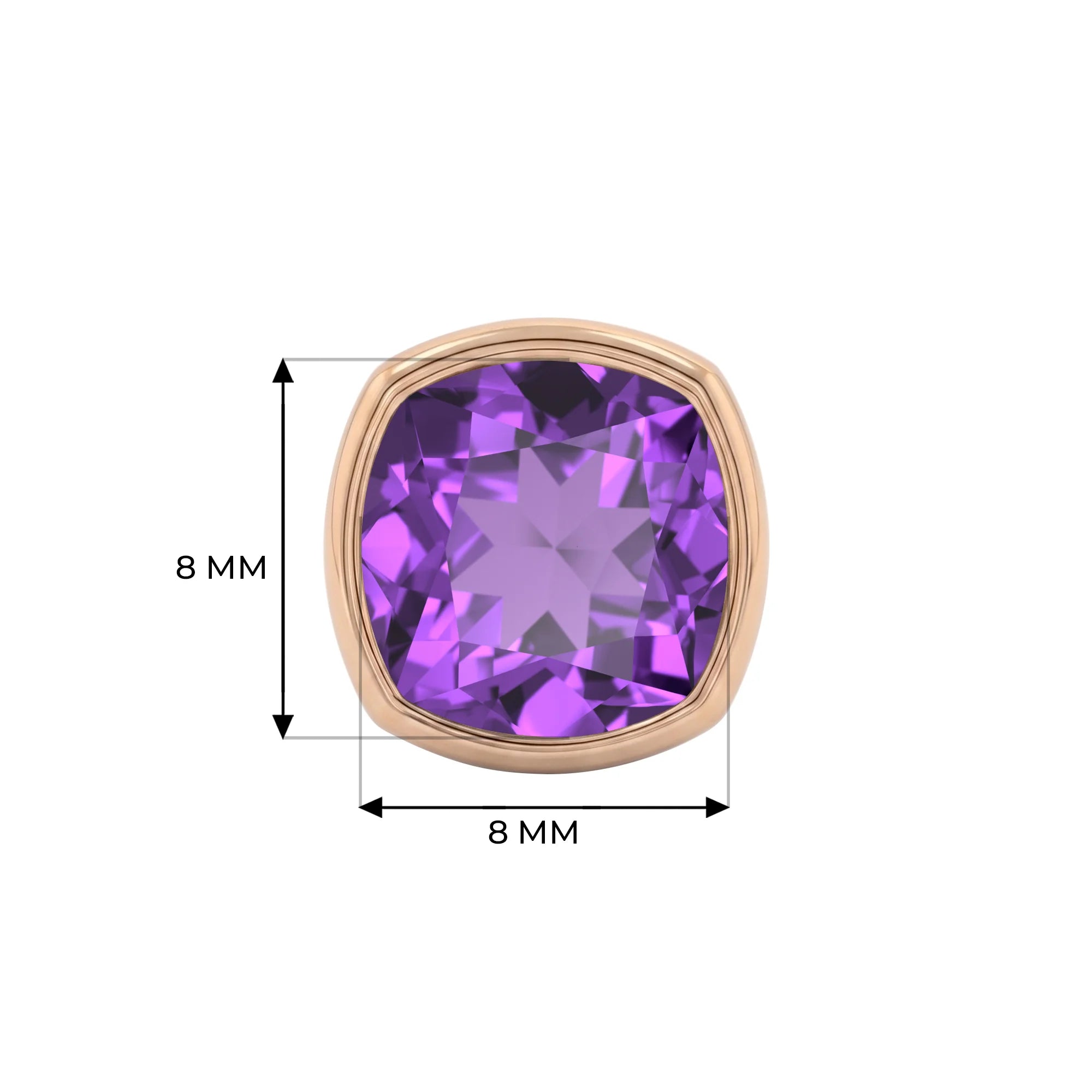 14K Rose Gold
