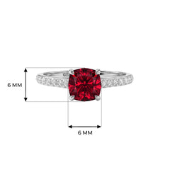 14K White Gold
